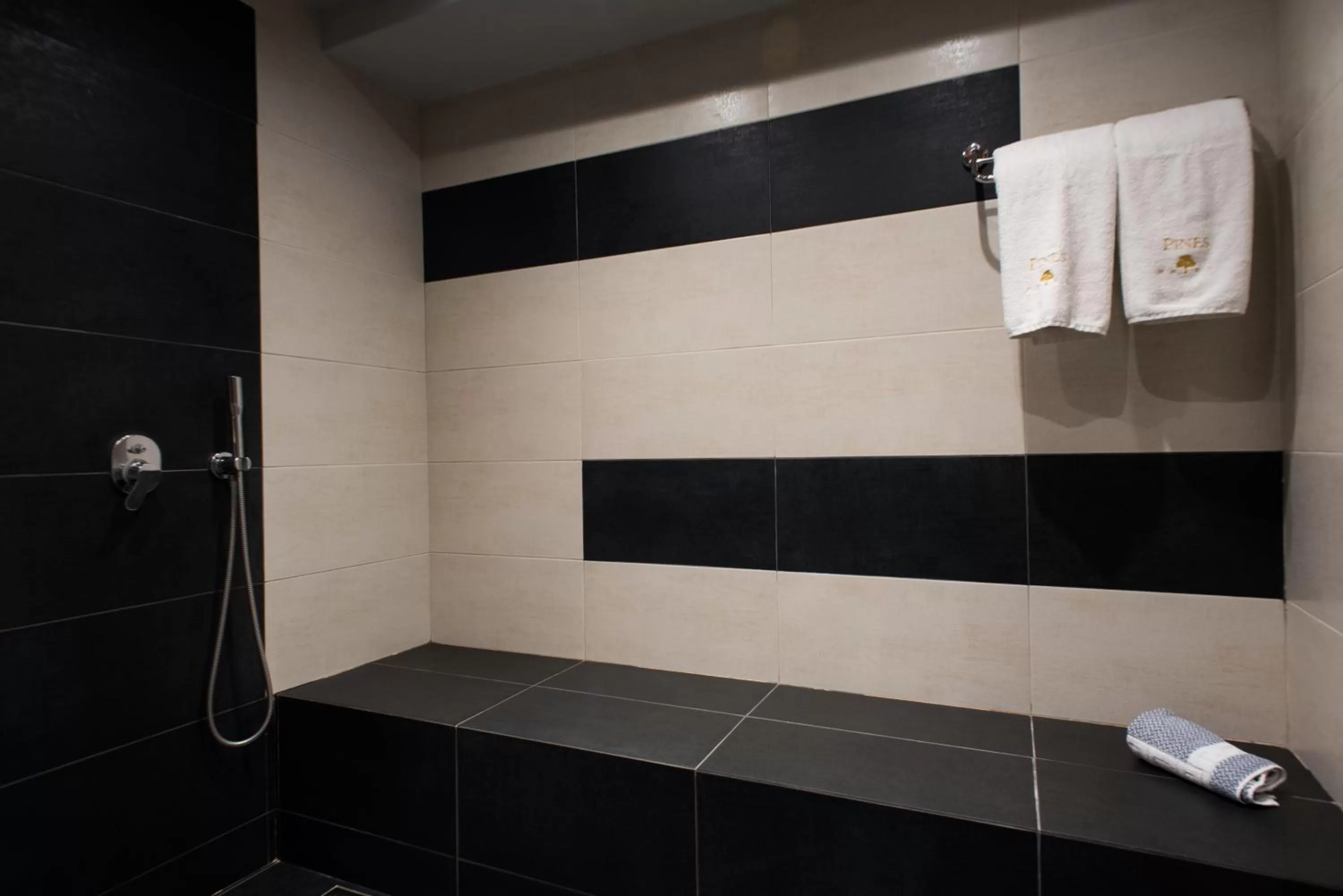 Shower in Pines Hotel