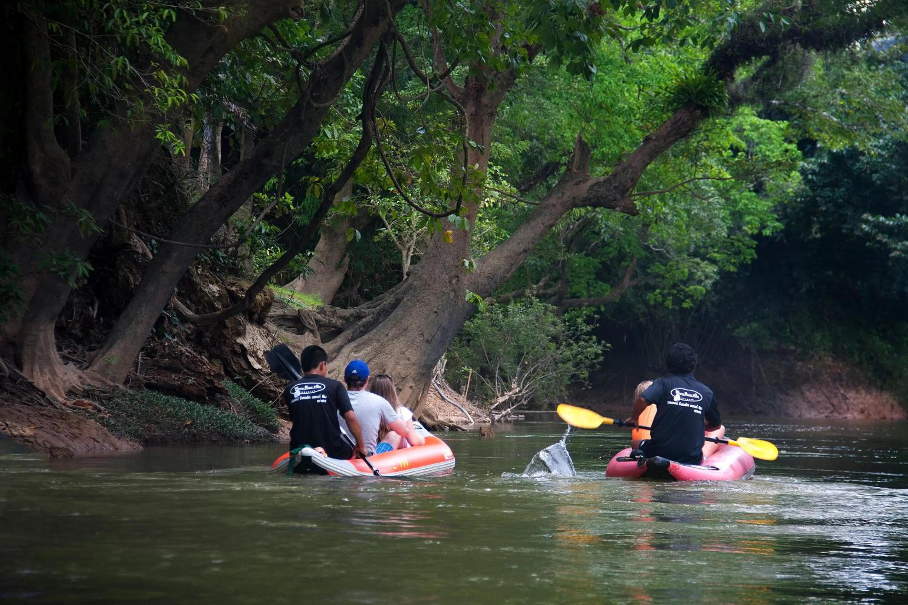 Lake view in Khao Sok River Home Resort