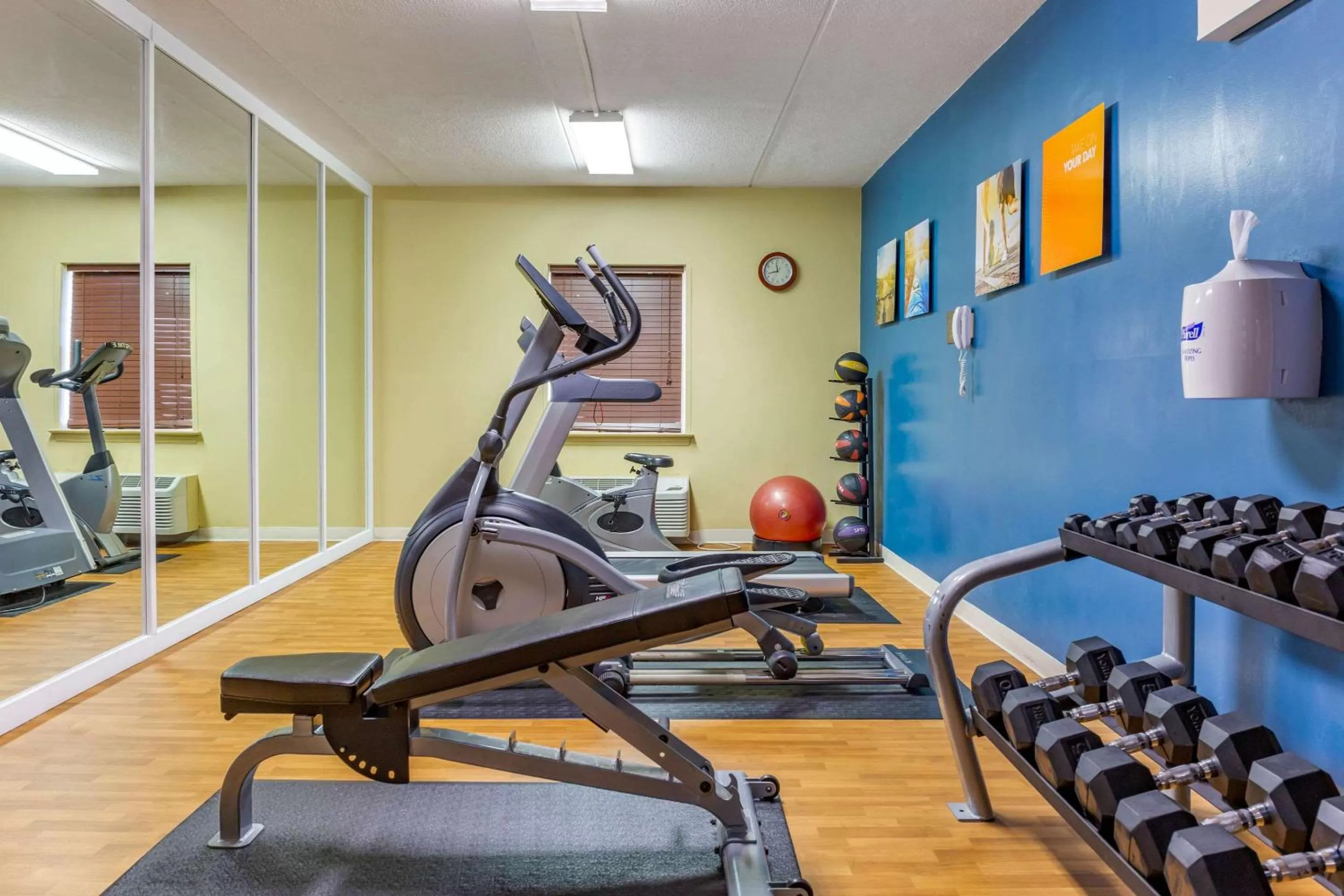 Fitness centre/facilities in Comfort Inn Lancaster at Rockvale