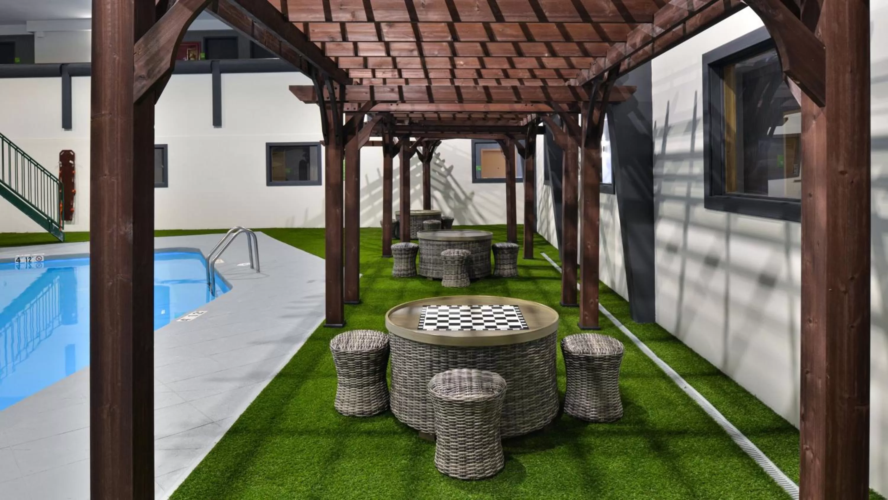 Swimming pool in Holiday Inn Great Falls-Convention Center by IHG