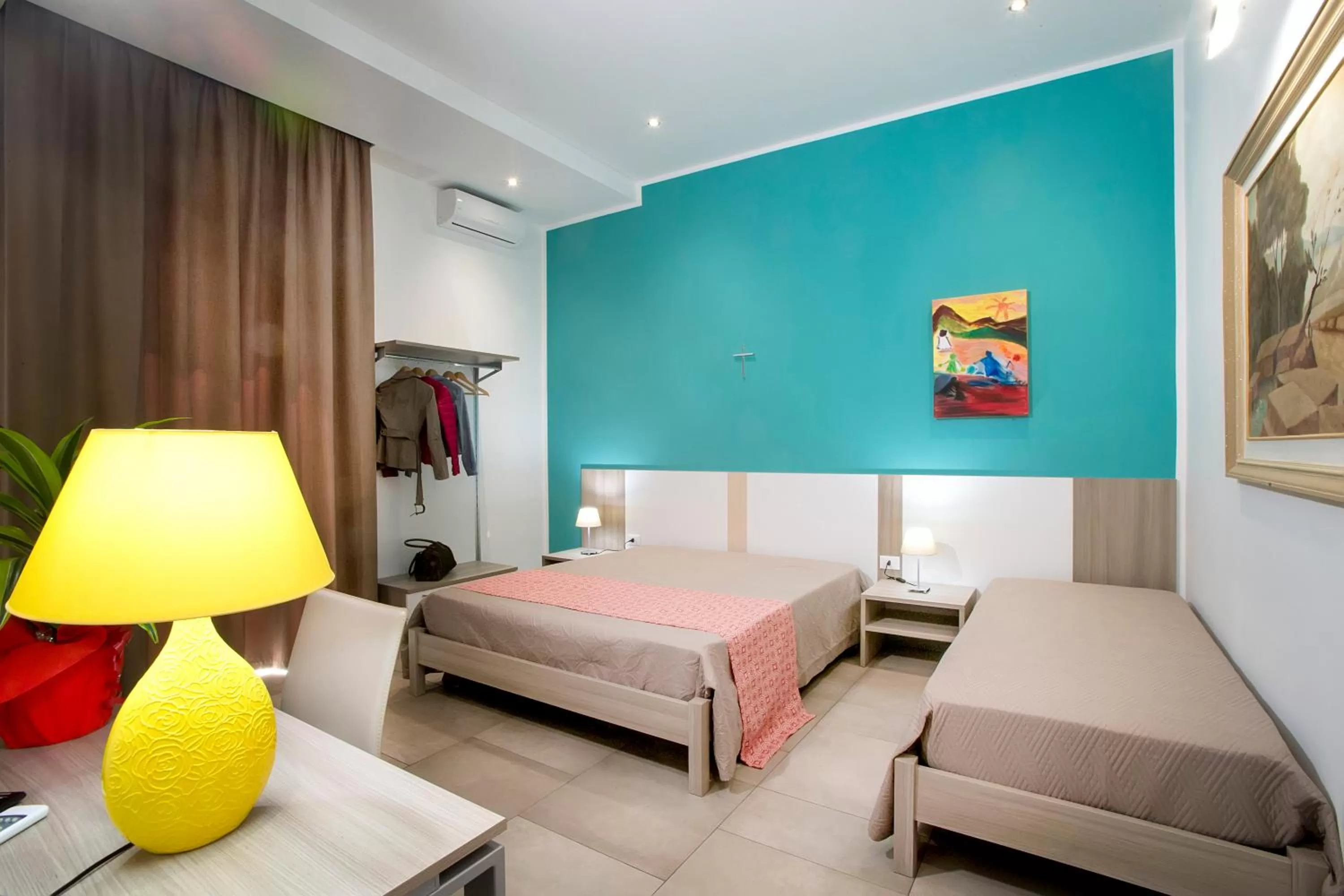 Bedroom, Bed in La Rocca Scavata