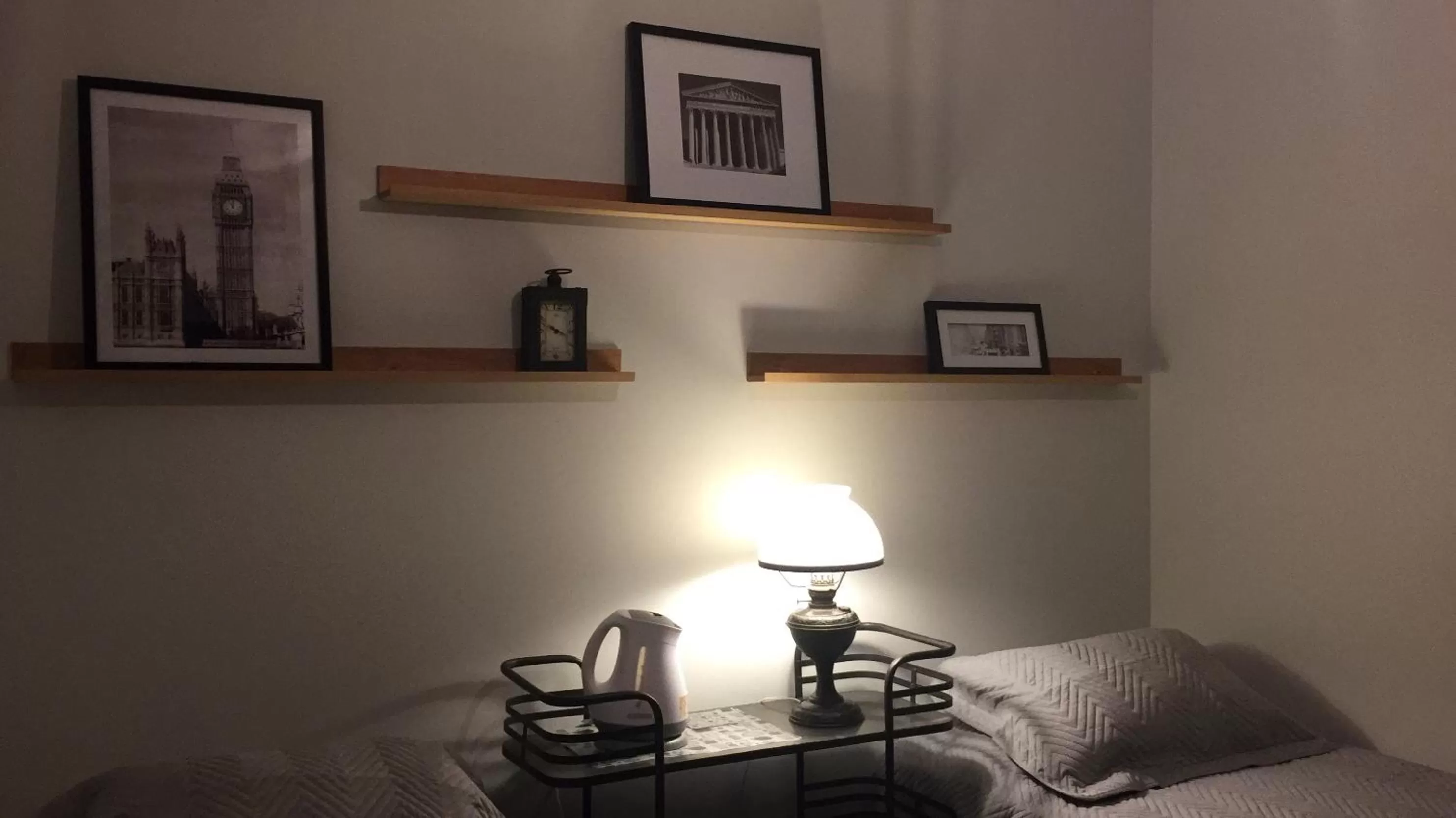 Decorative detail, Bed in Rent apart Las Condes