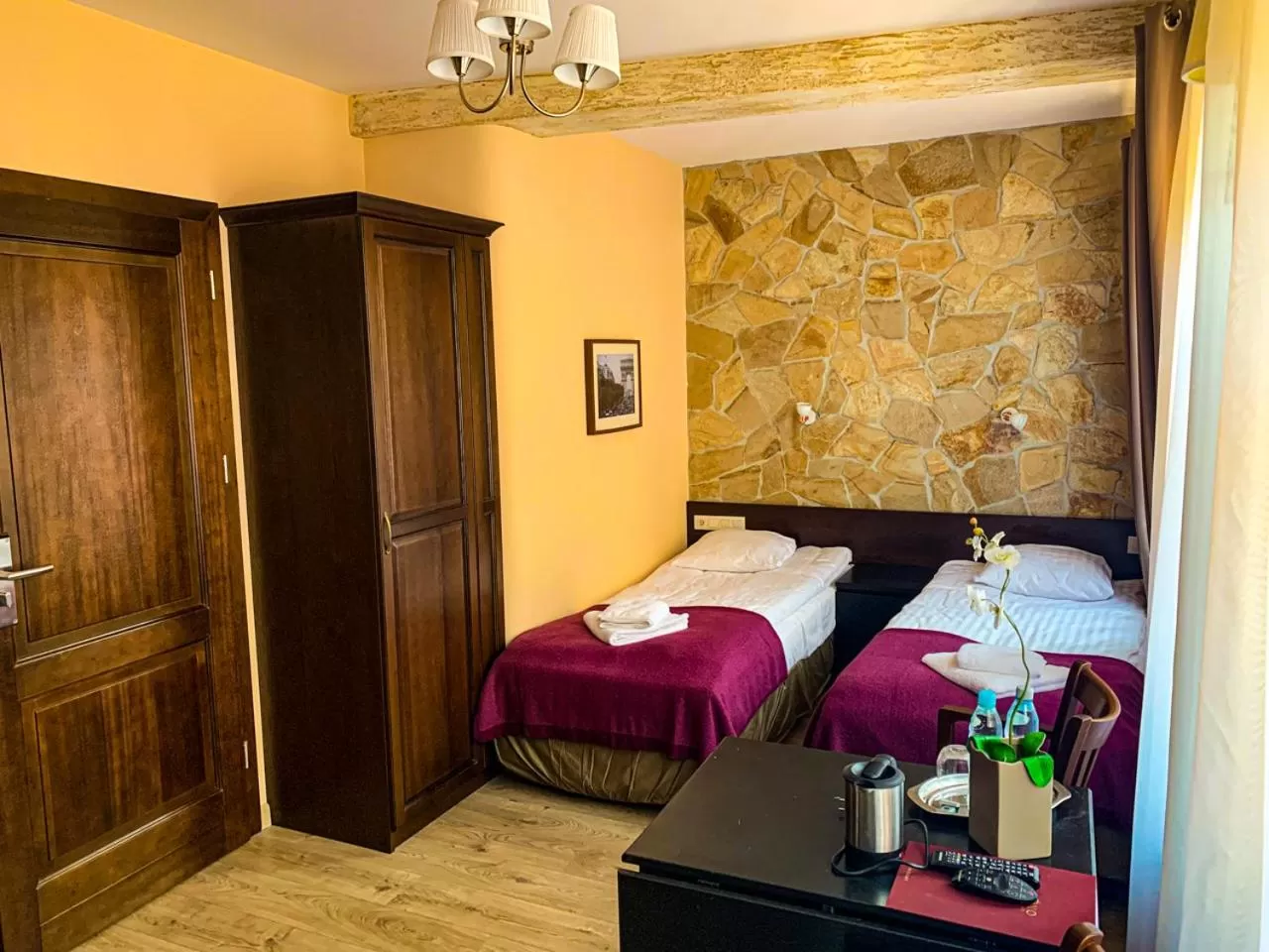 Bed in GRONO Apartamenty