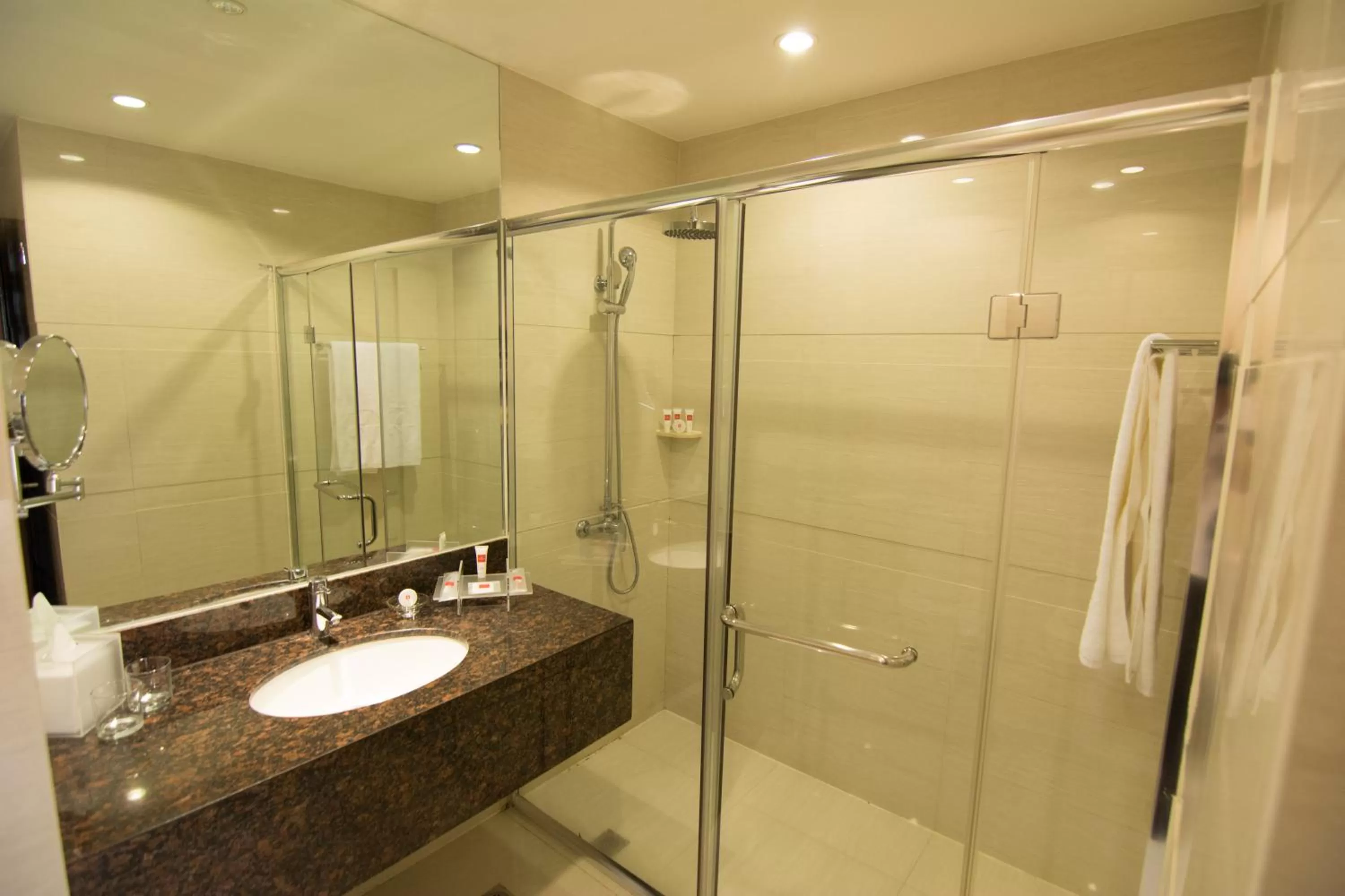 Shower in Ramada by Wyndham Manila Central