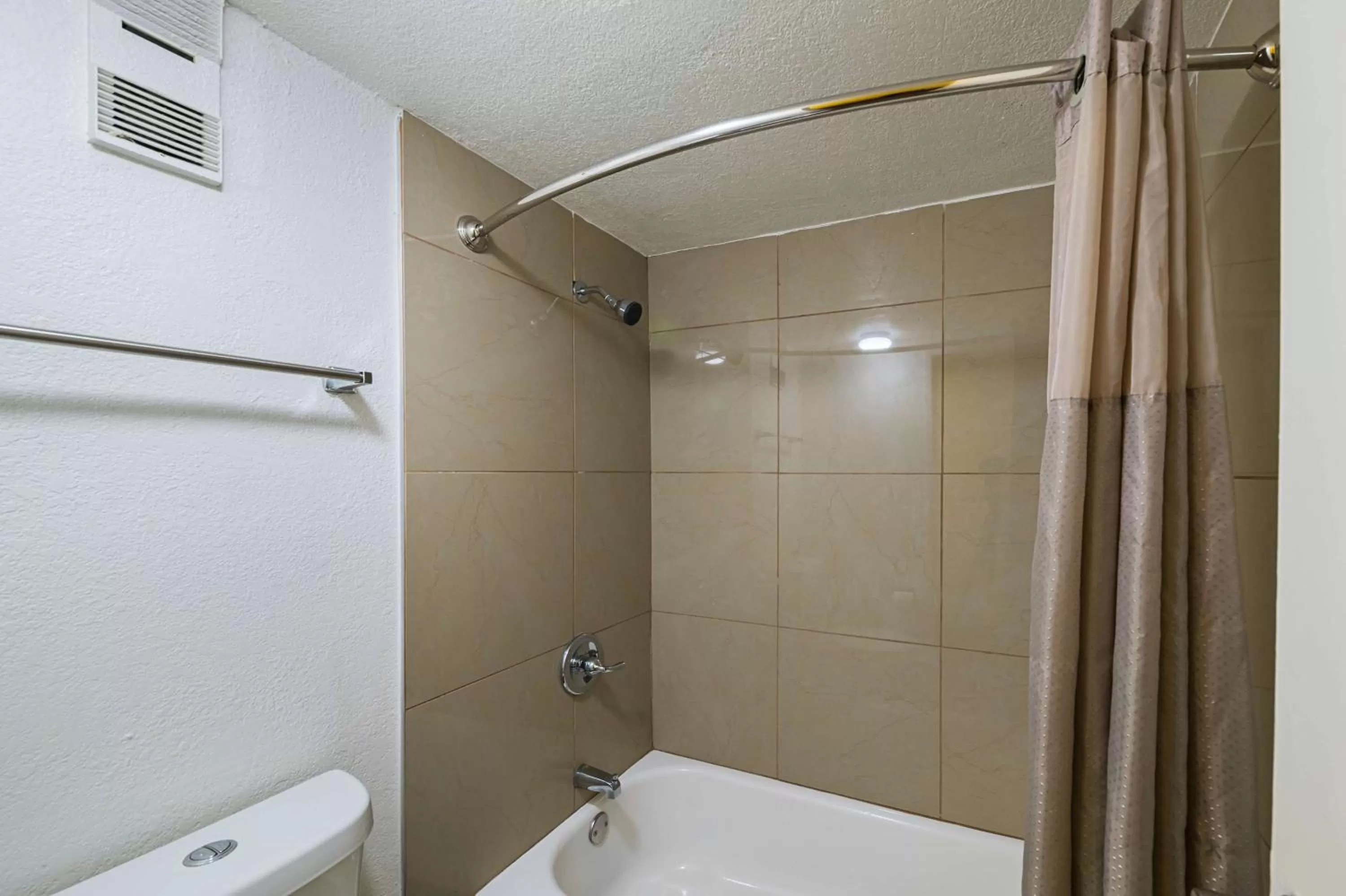 Shower in Motel 6-Grand Prairie, TX - Interstate 30