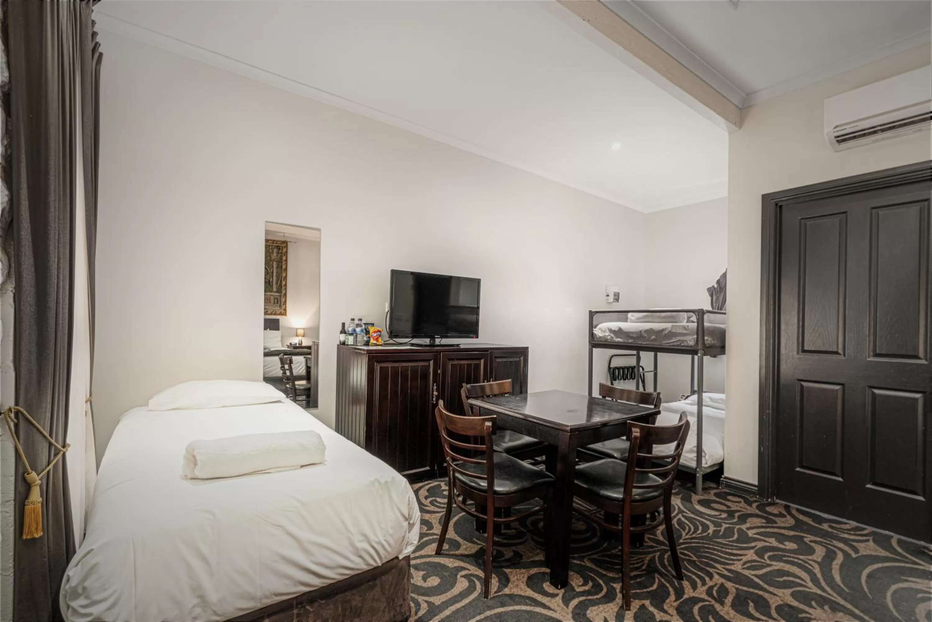 Bed in Kryal Castle Ballarat