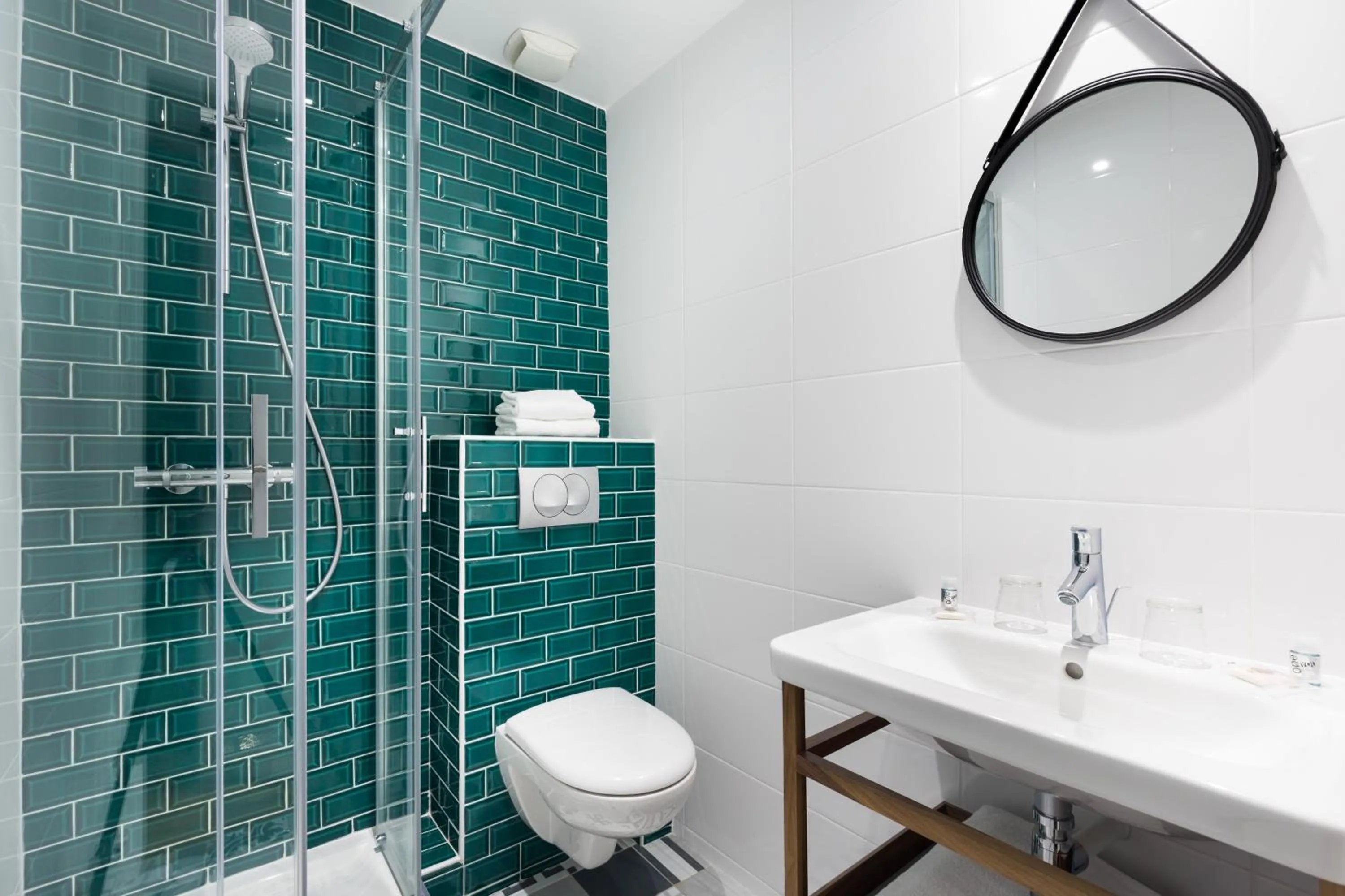 Shower in Hotel Nap By HappyCulture