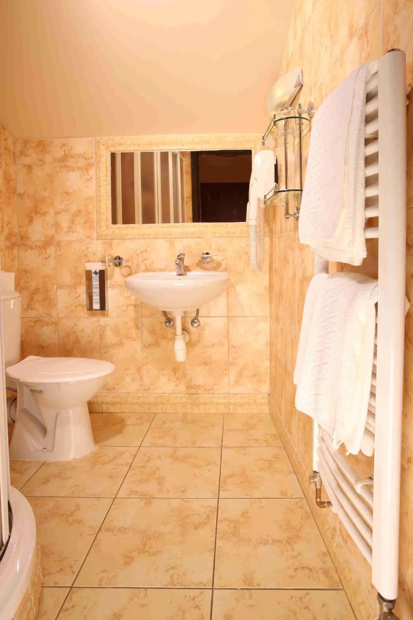 Shower in Betlem Club Hotel