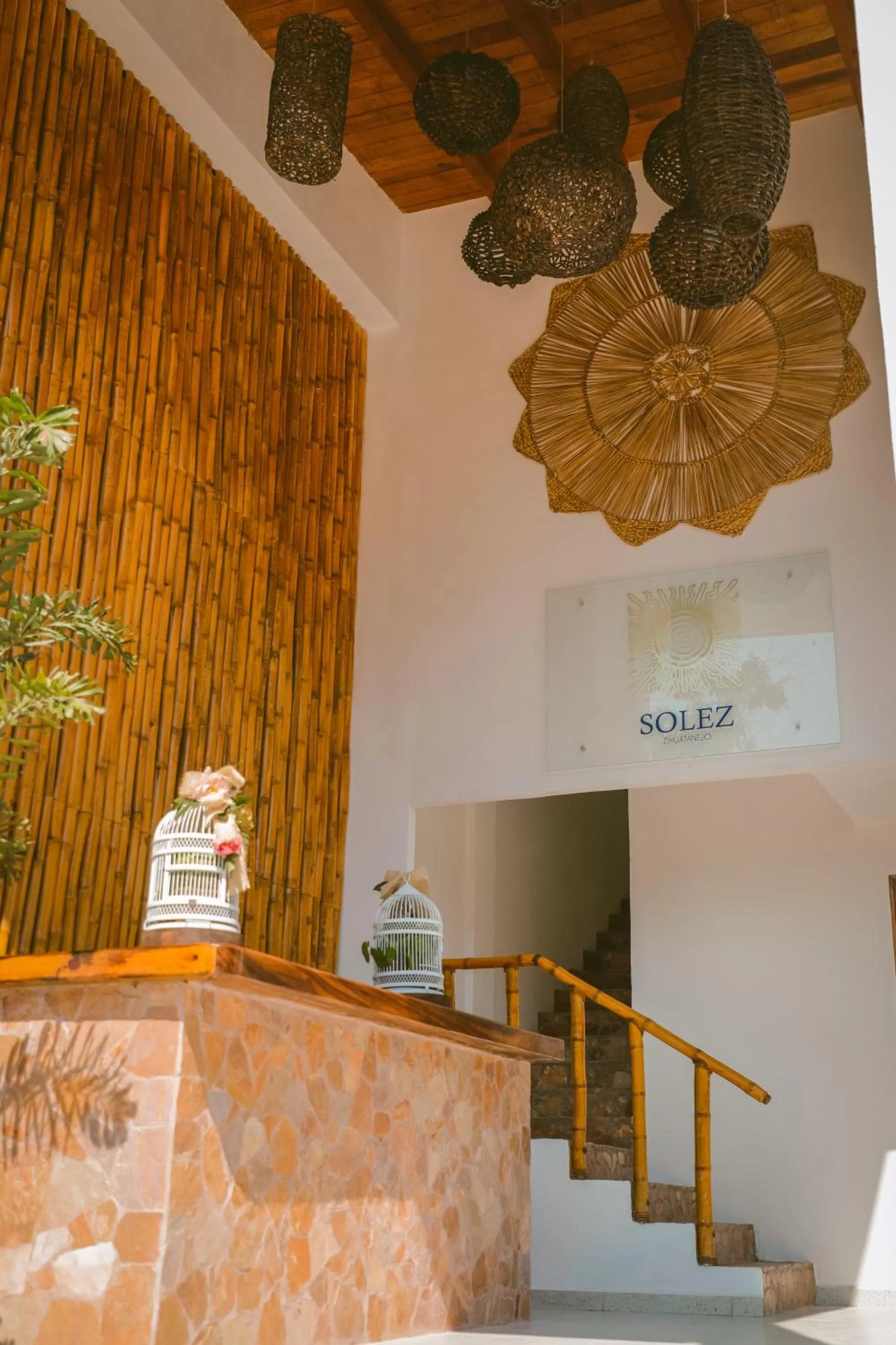 Lobby or reception in Solez Zihuatanejo