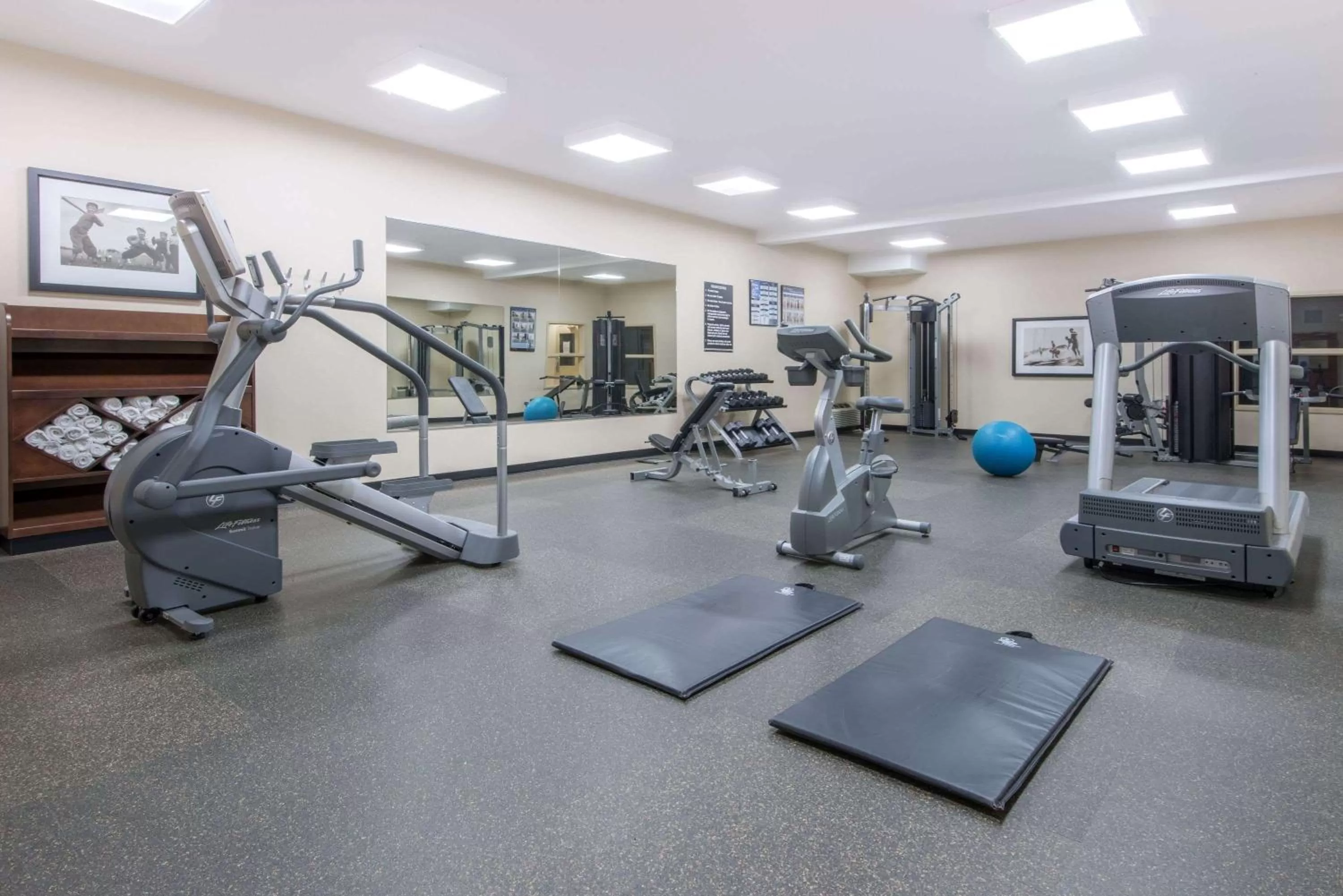 Fitness centre/facilities in Ramada by Wyndham Wainwright