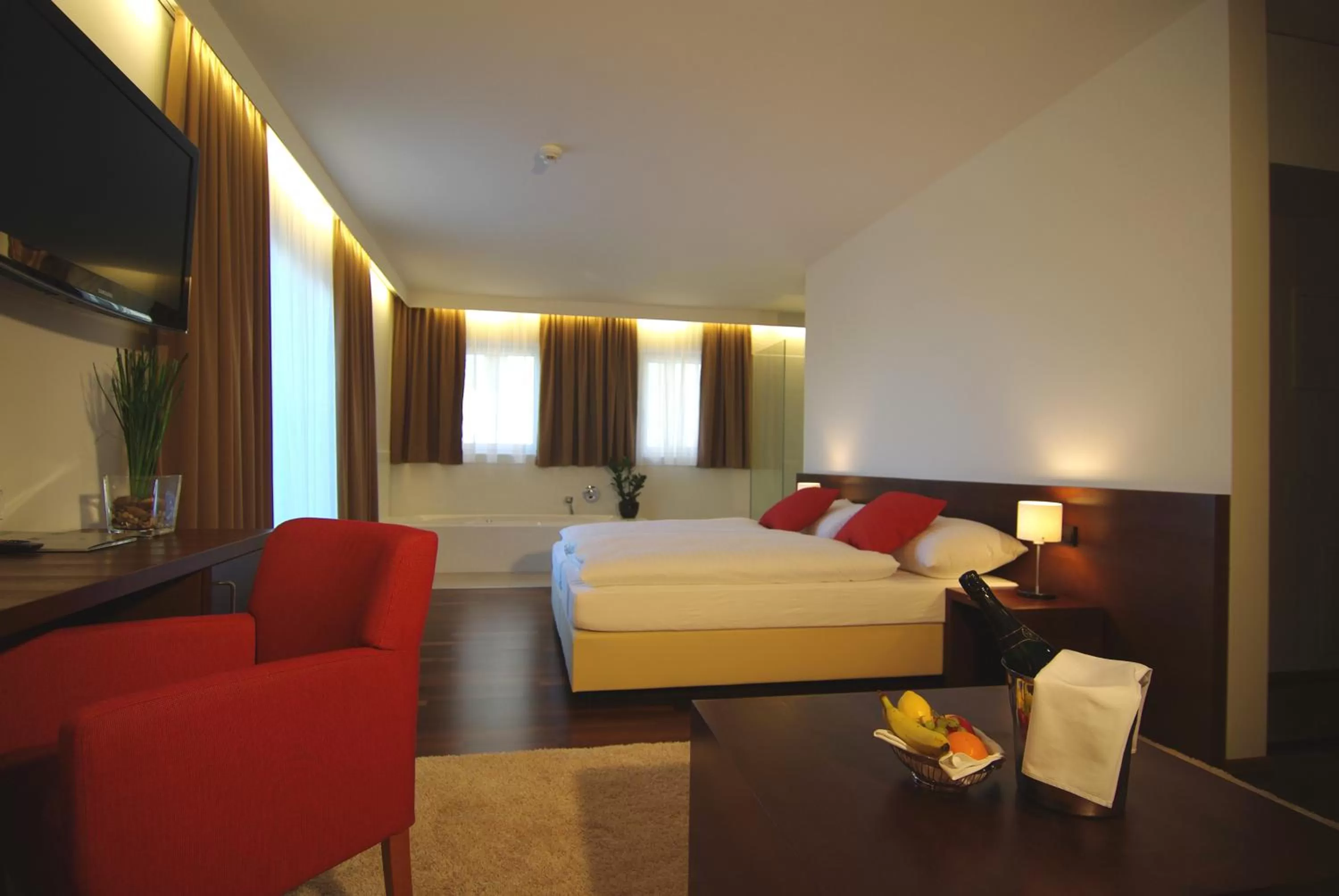 Photo of the whole room, Bed in Hotel & Restaurant Christkindlwirt