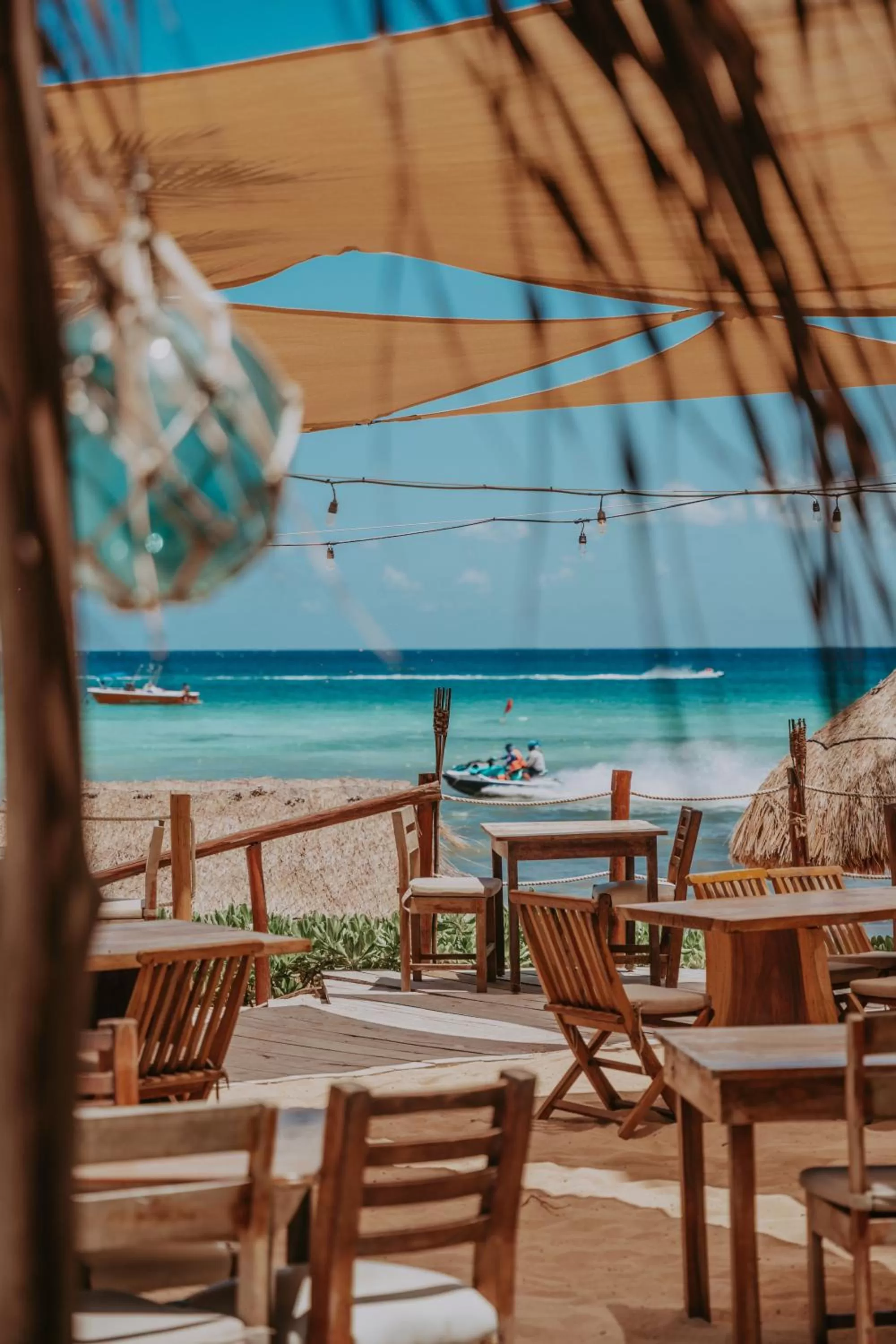 Balcony/Terrace in Petit Lafitte Beach Front Hotel & Bungalows
