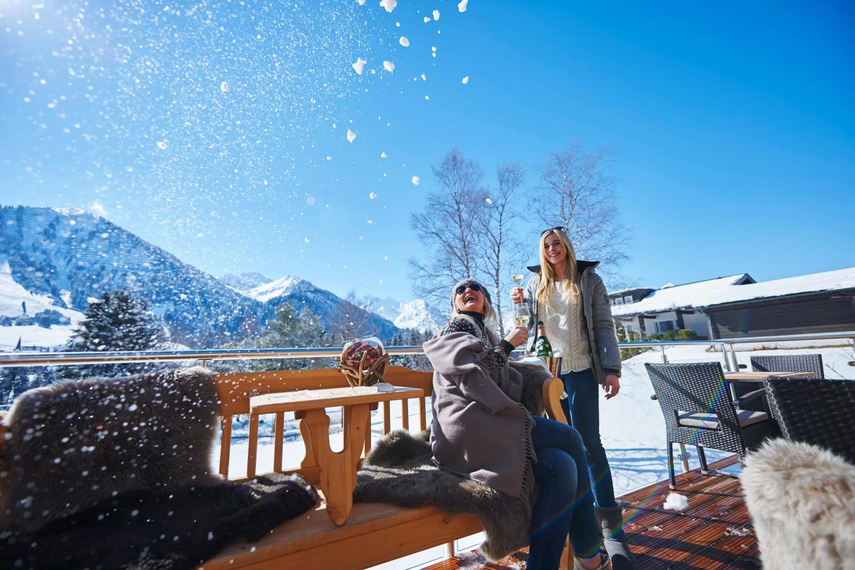 Alcoholic drinks in Boutique Hotel Herzhof - Garni-Appartements - Adults Only