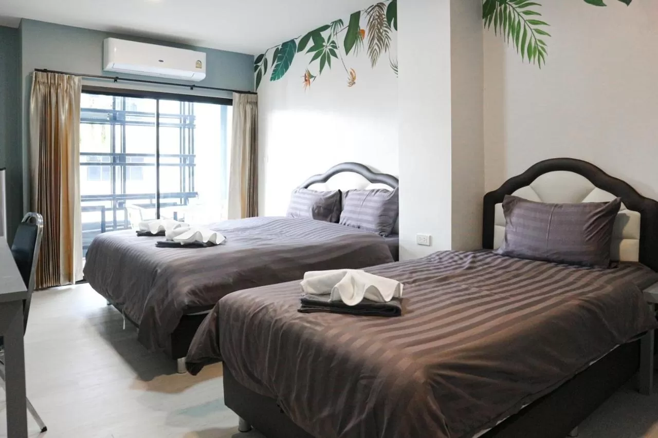 Bed in My Friends Hotel