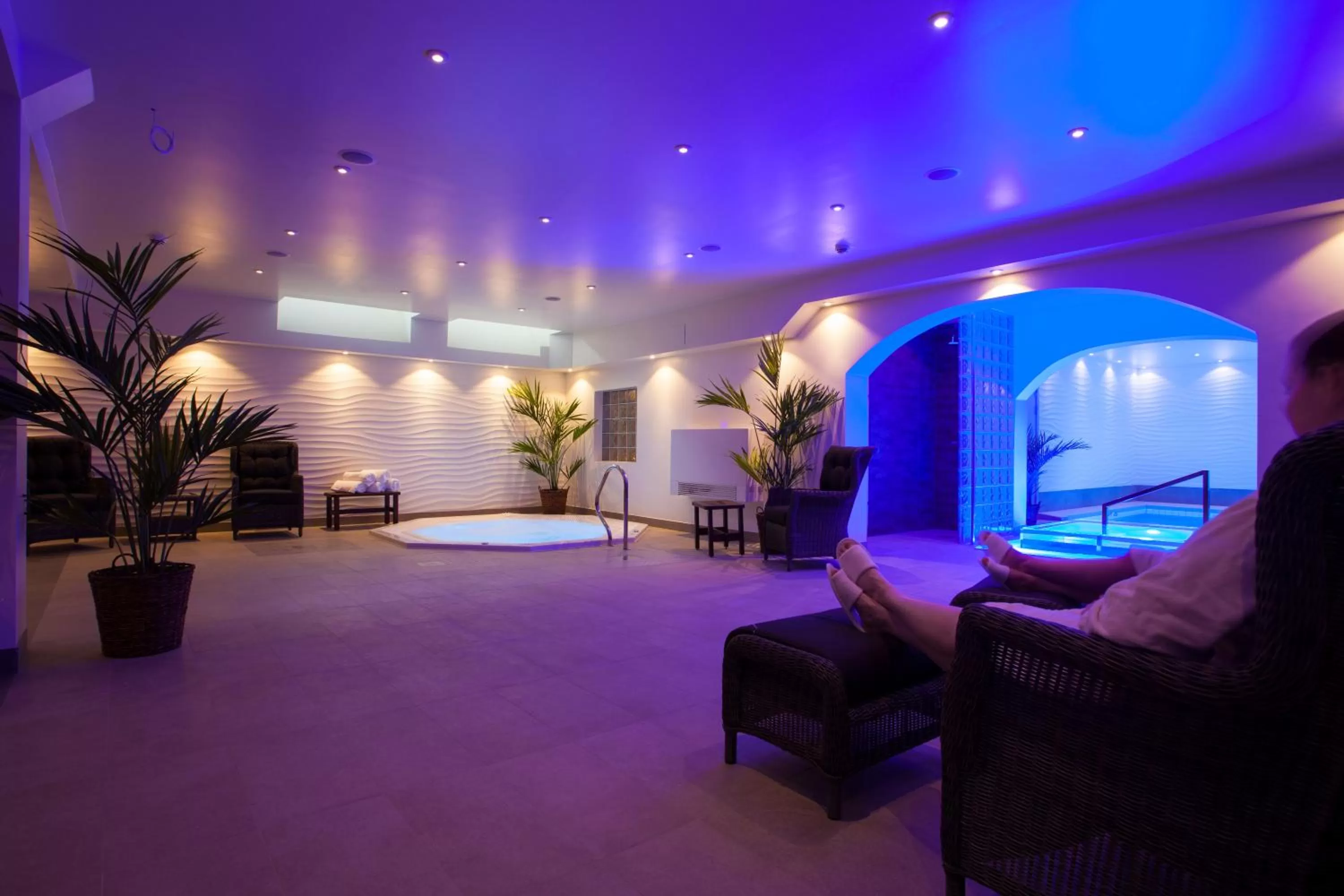 Hot Tub in Hotell Nordic