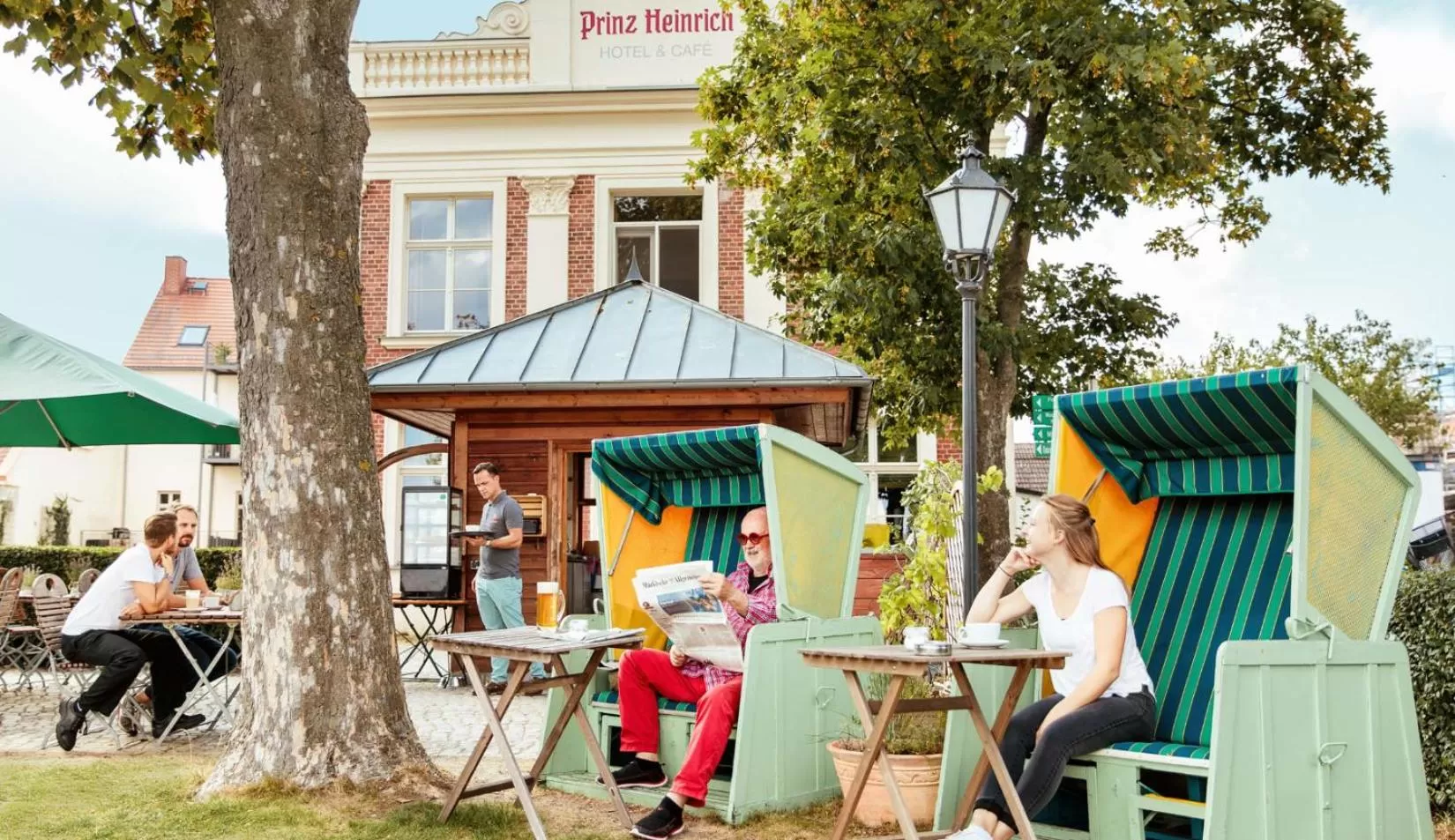 Food and drinks in Hotel Prinz Heinrich