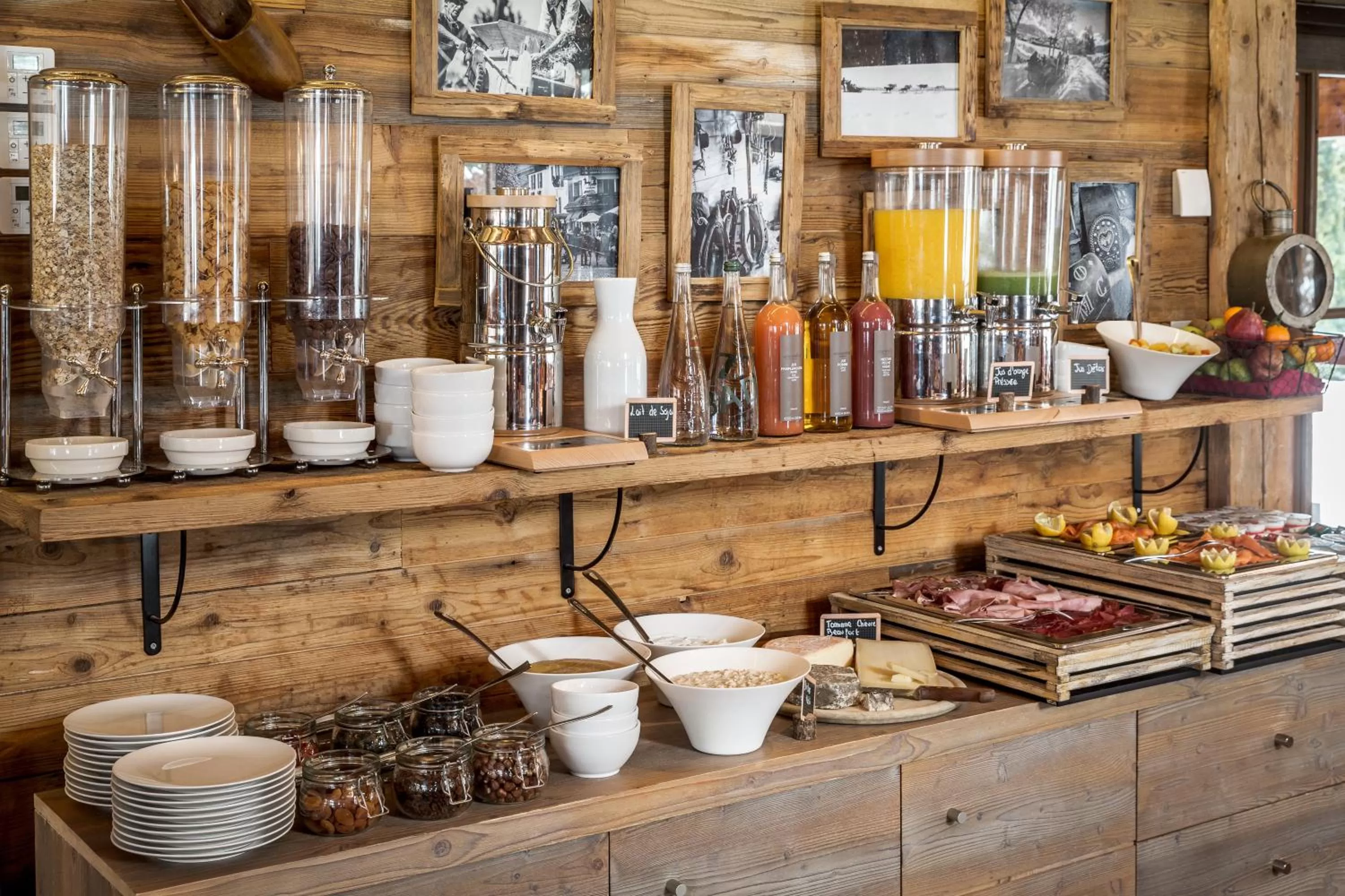 Staff in Les Loges Blanches Megève