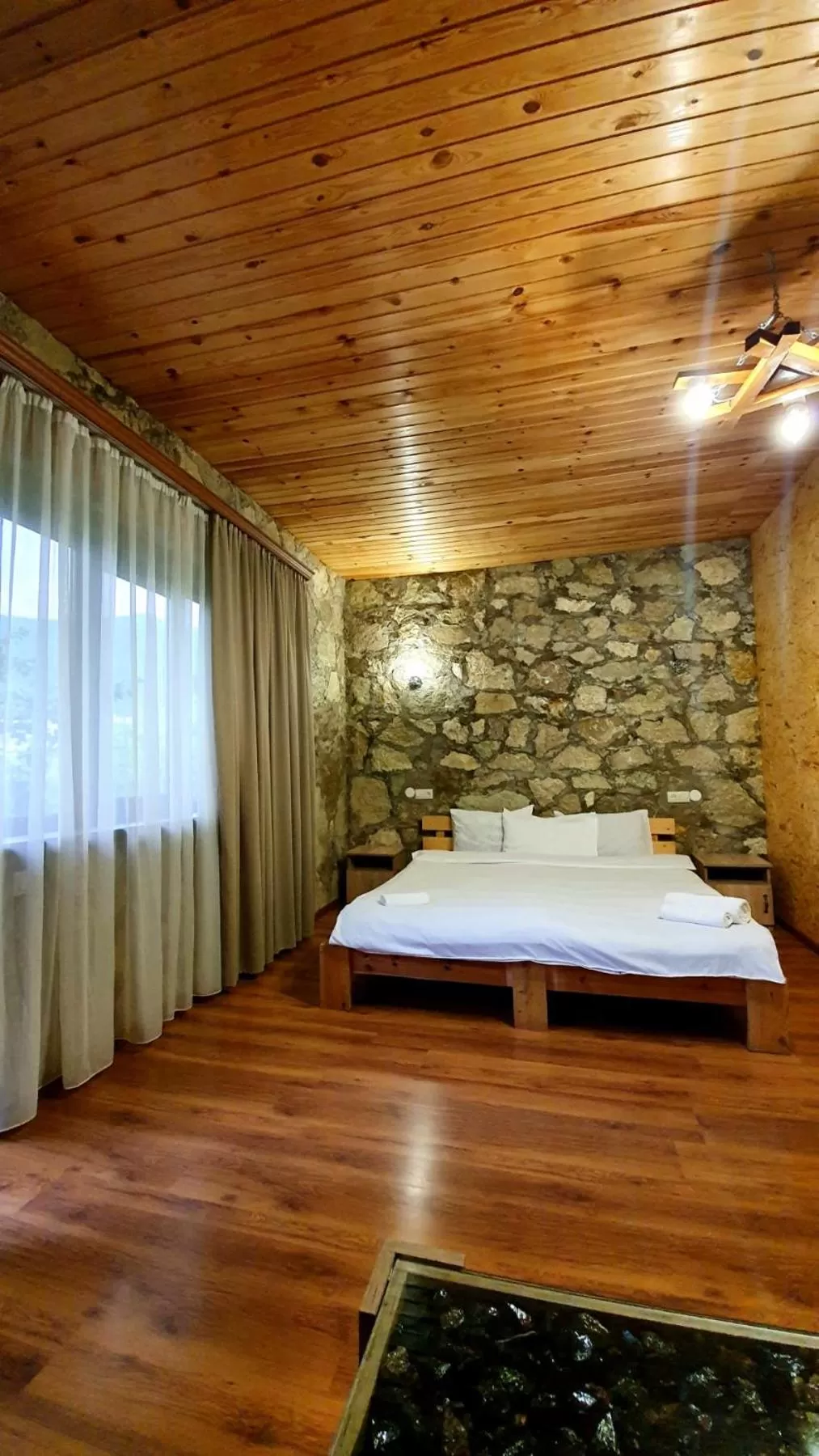 Bed in Guest House Ijevan's Garden