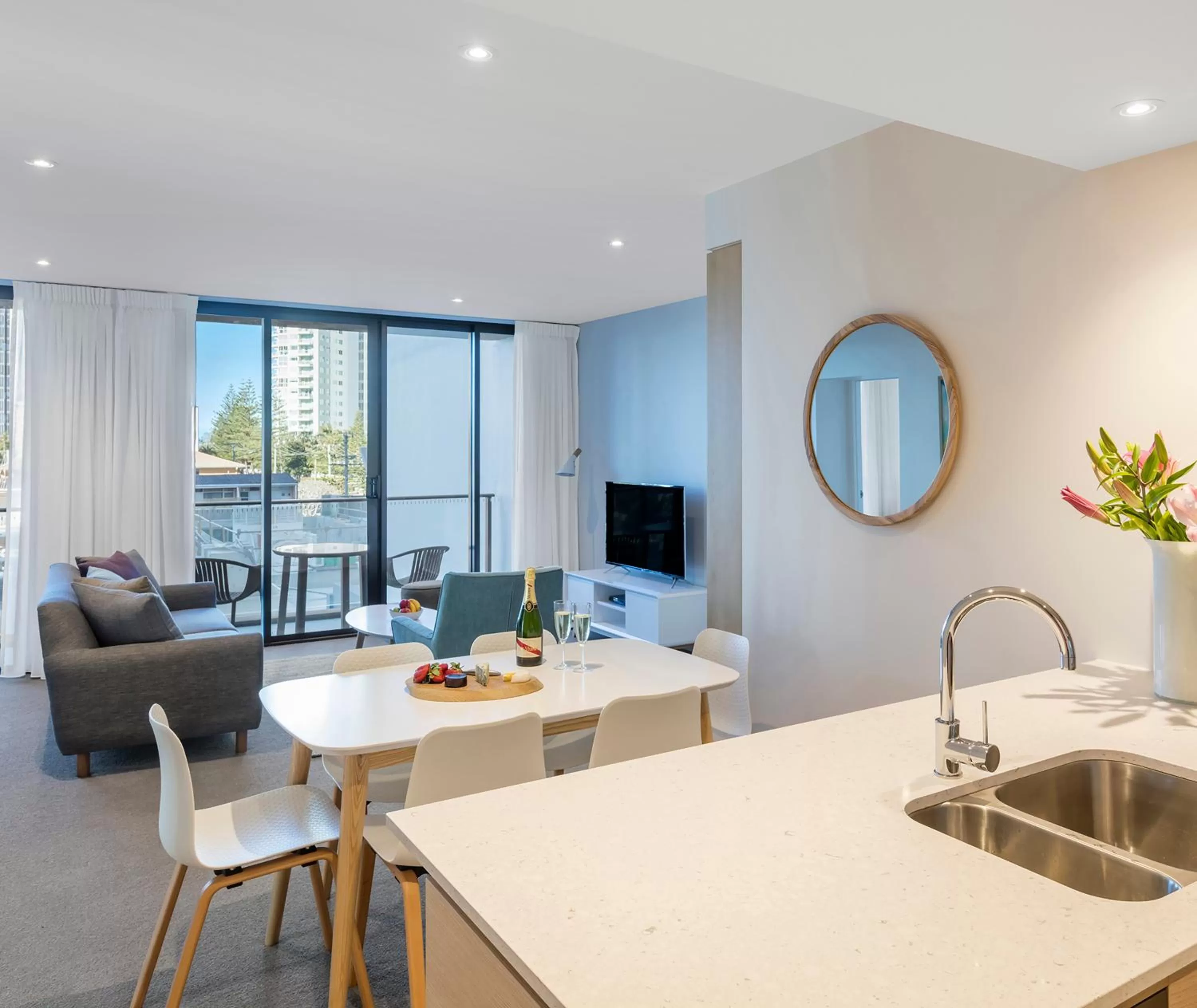 Kitchen or kitchenette in Avani Broadbeach Residences