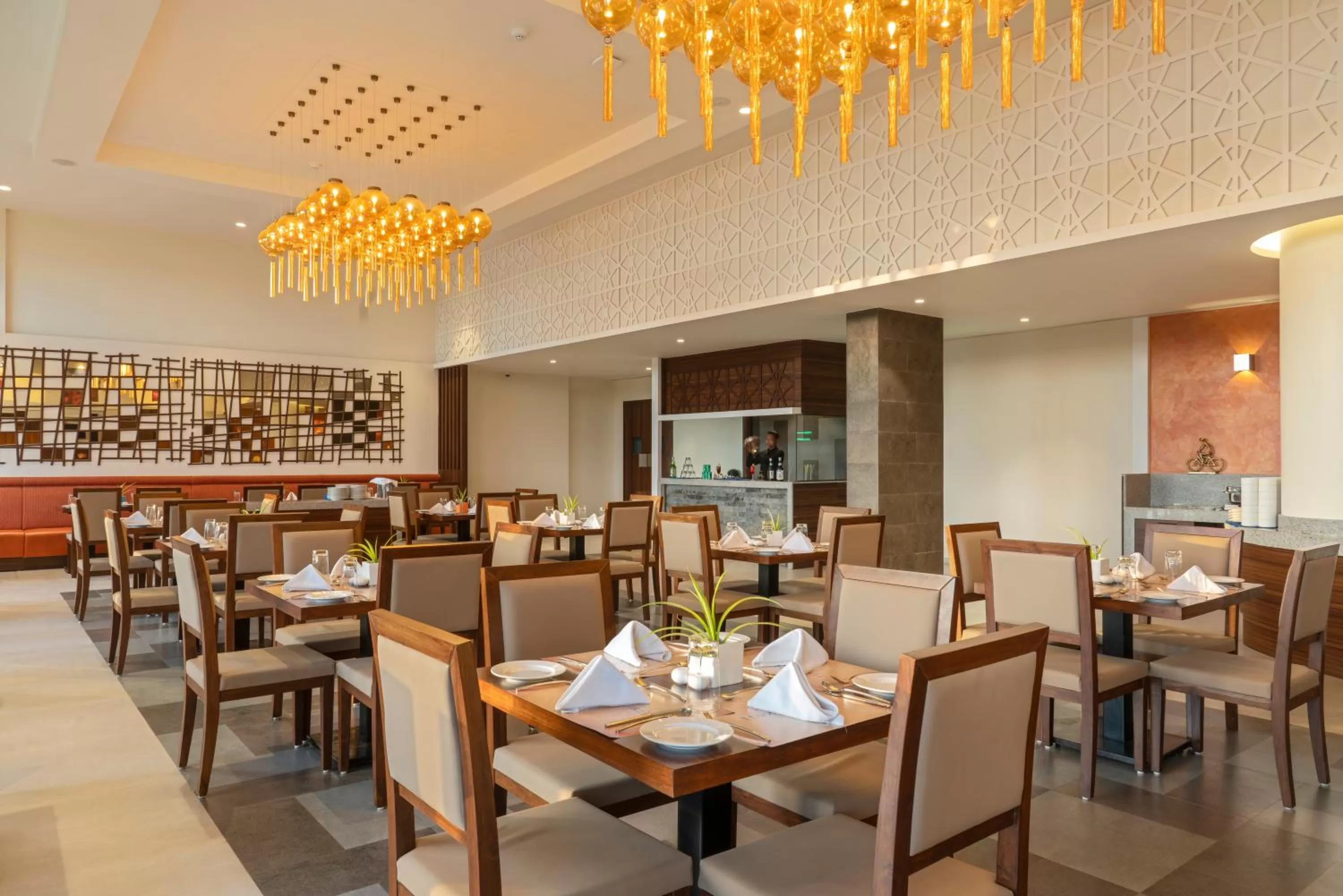 Restaurant/places to eat in The Fern Sattva Resort, Dwarka