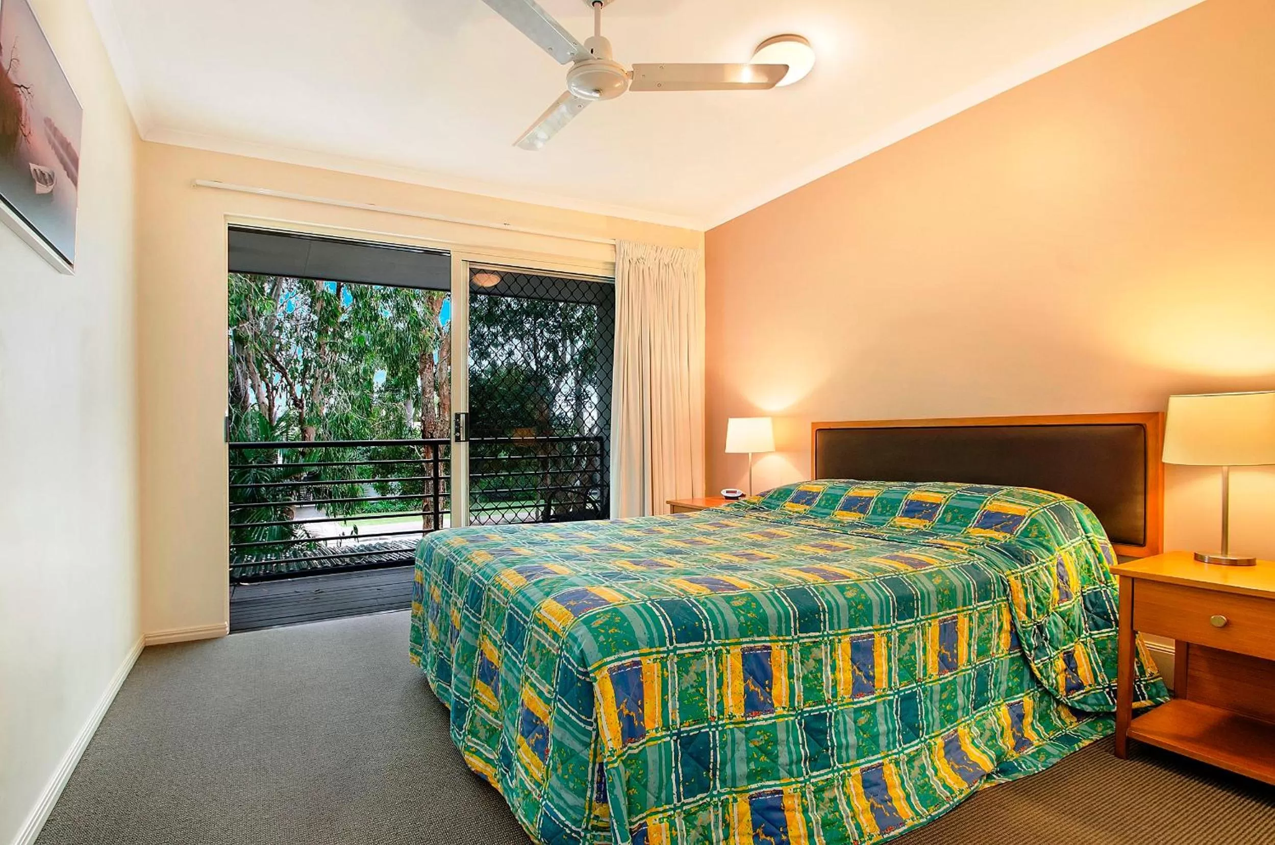 Bed in Ivory Palms Resort Noosa