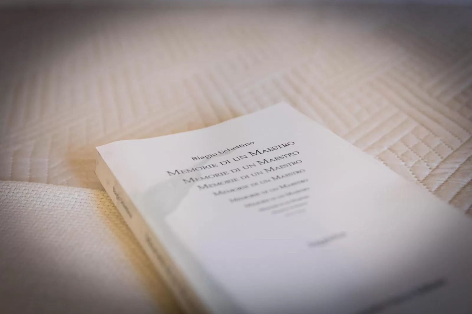 Text overlay in B&B Dal Maestro