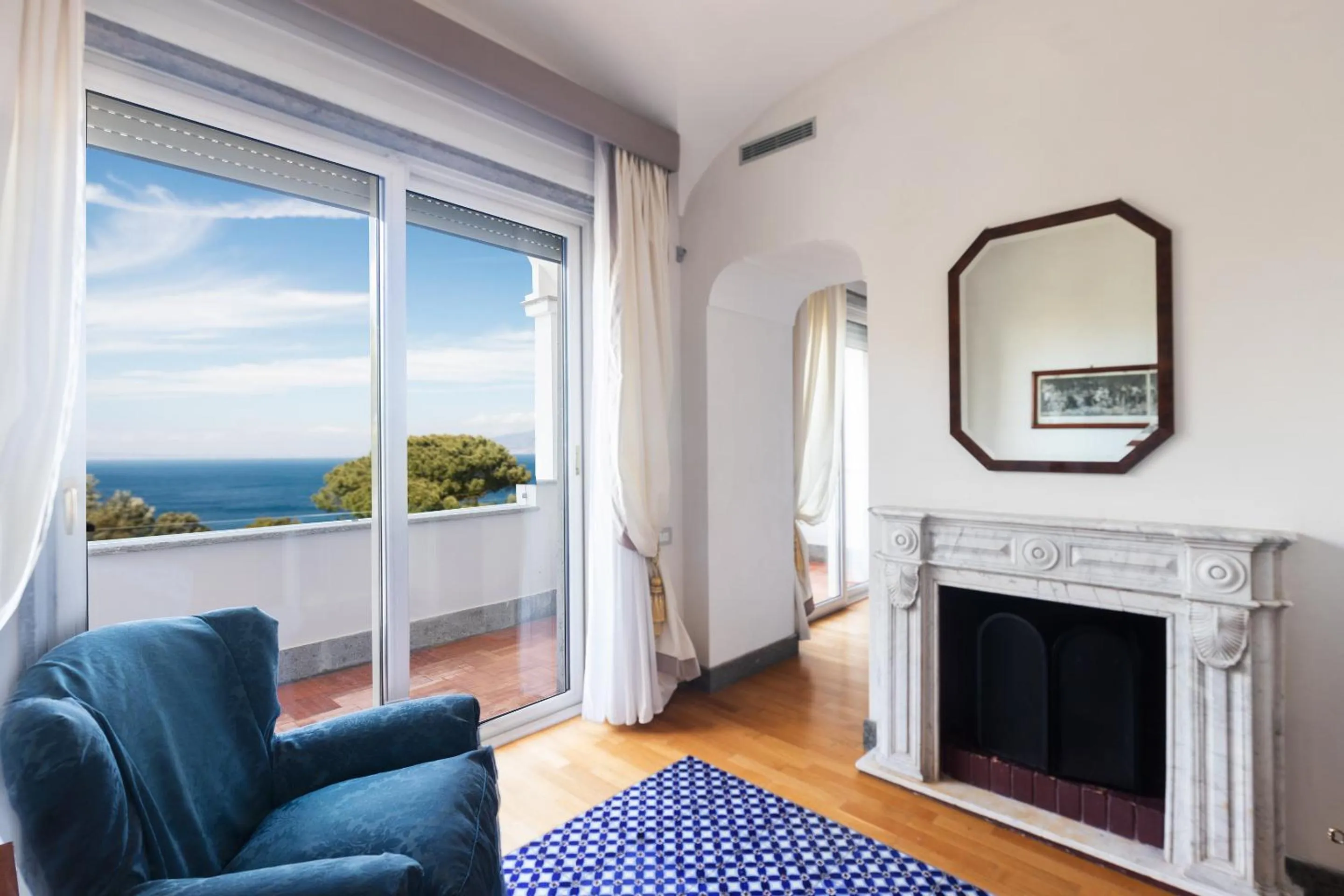 Sea view in Grand Hotel Cocumella