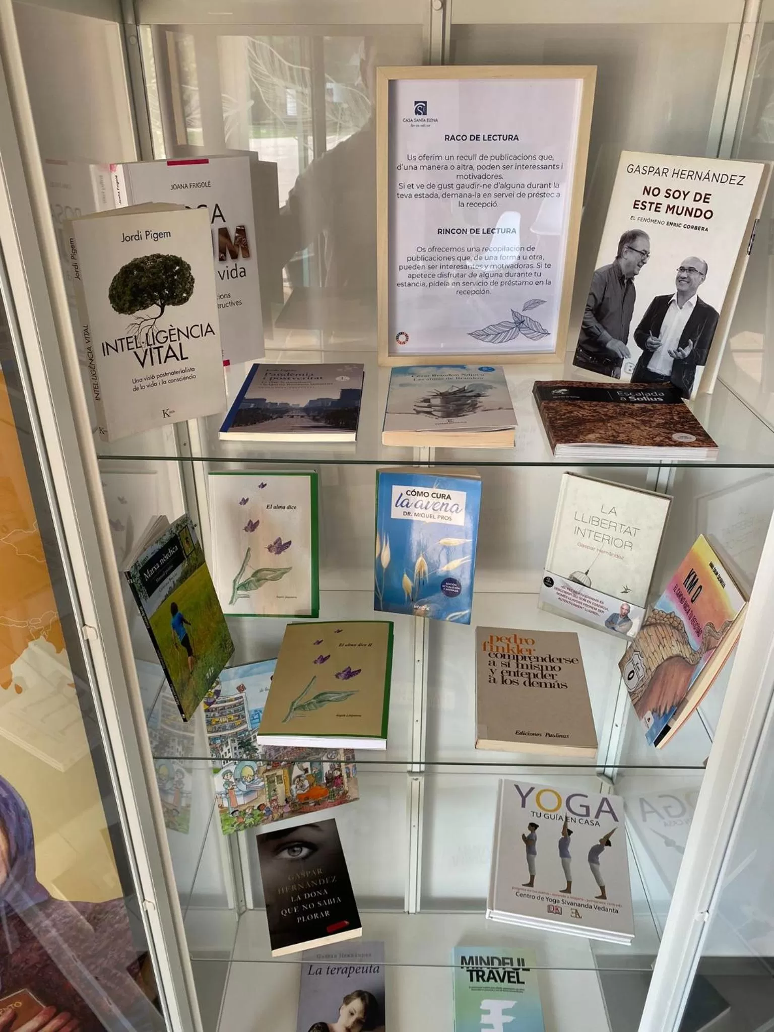 Seating area in Casa Santa Elena
