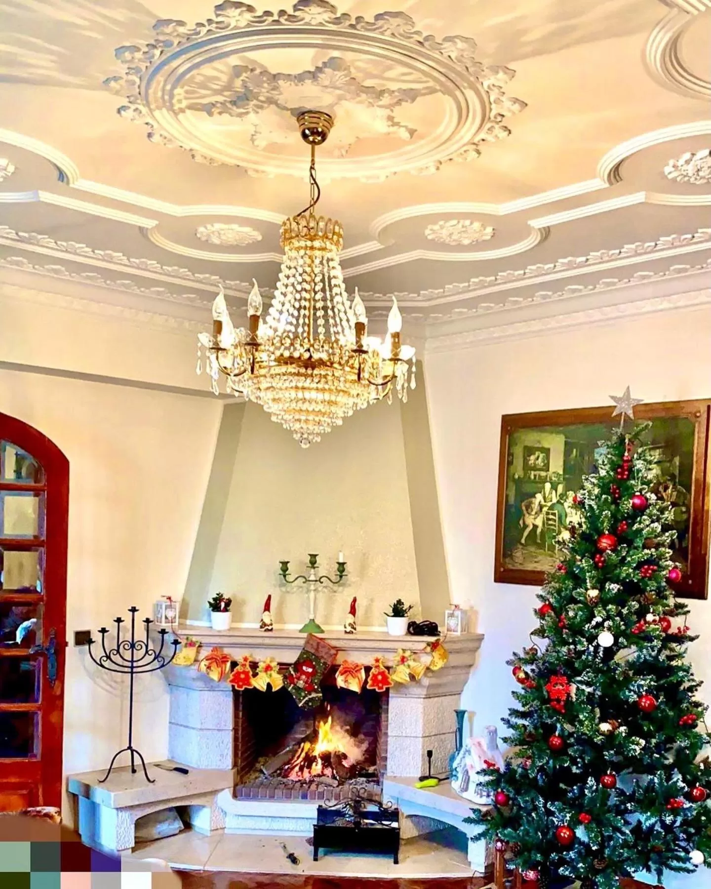 Communal lounge/ TV room, Restaurant/Places to Eat in Spray B&B Sitio in Nazare Mini bar, European style