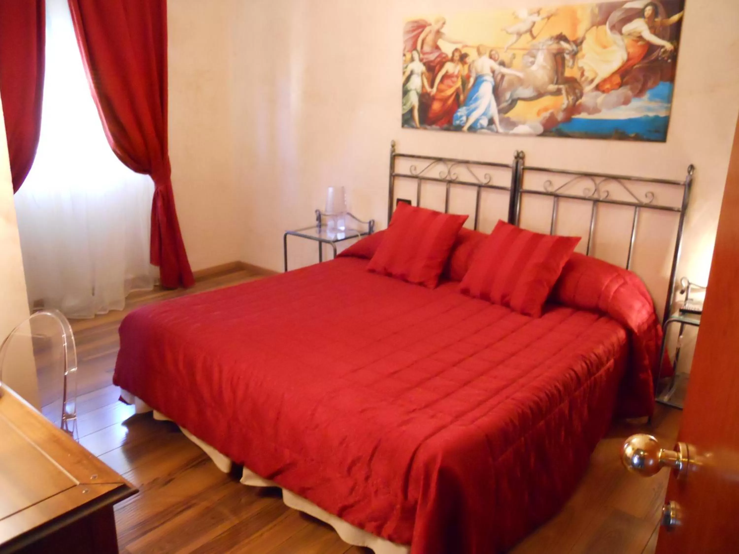 Decorative detail, Bed in Locanda Villa Moderna