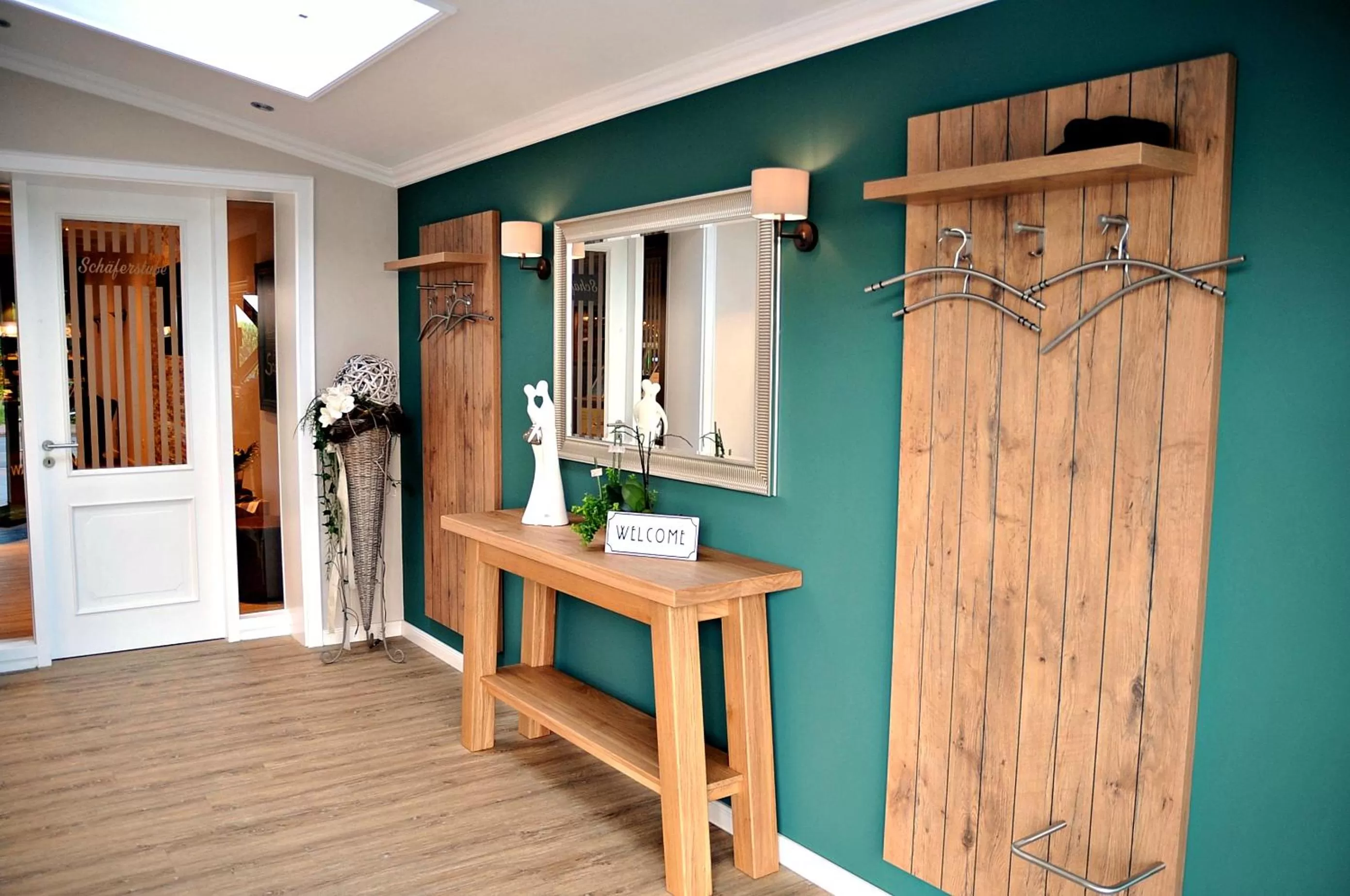 Lobby or reception in Hotel Restaurant Bürgerklause Tapken