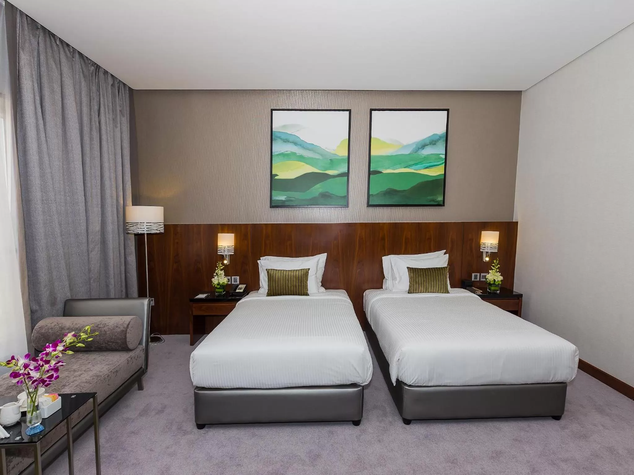 Bedroom, Bed in Flora Al Barsha Hotel At The Mall