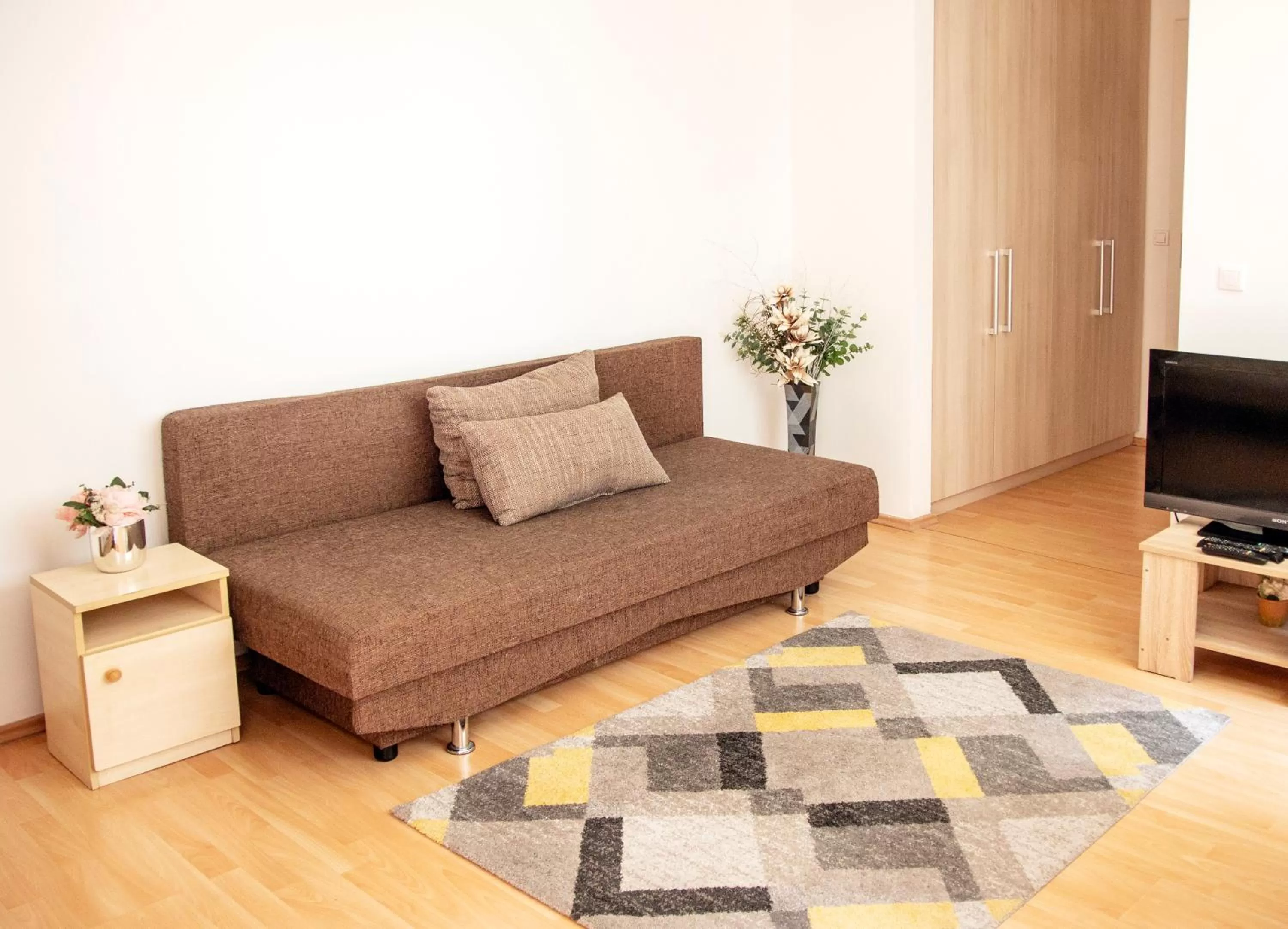 Bedroom in Keleti Aparthotel