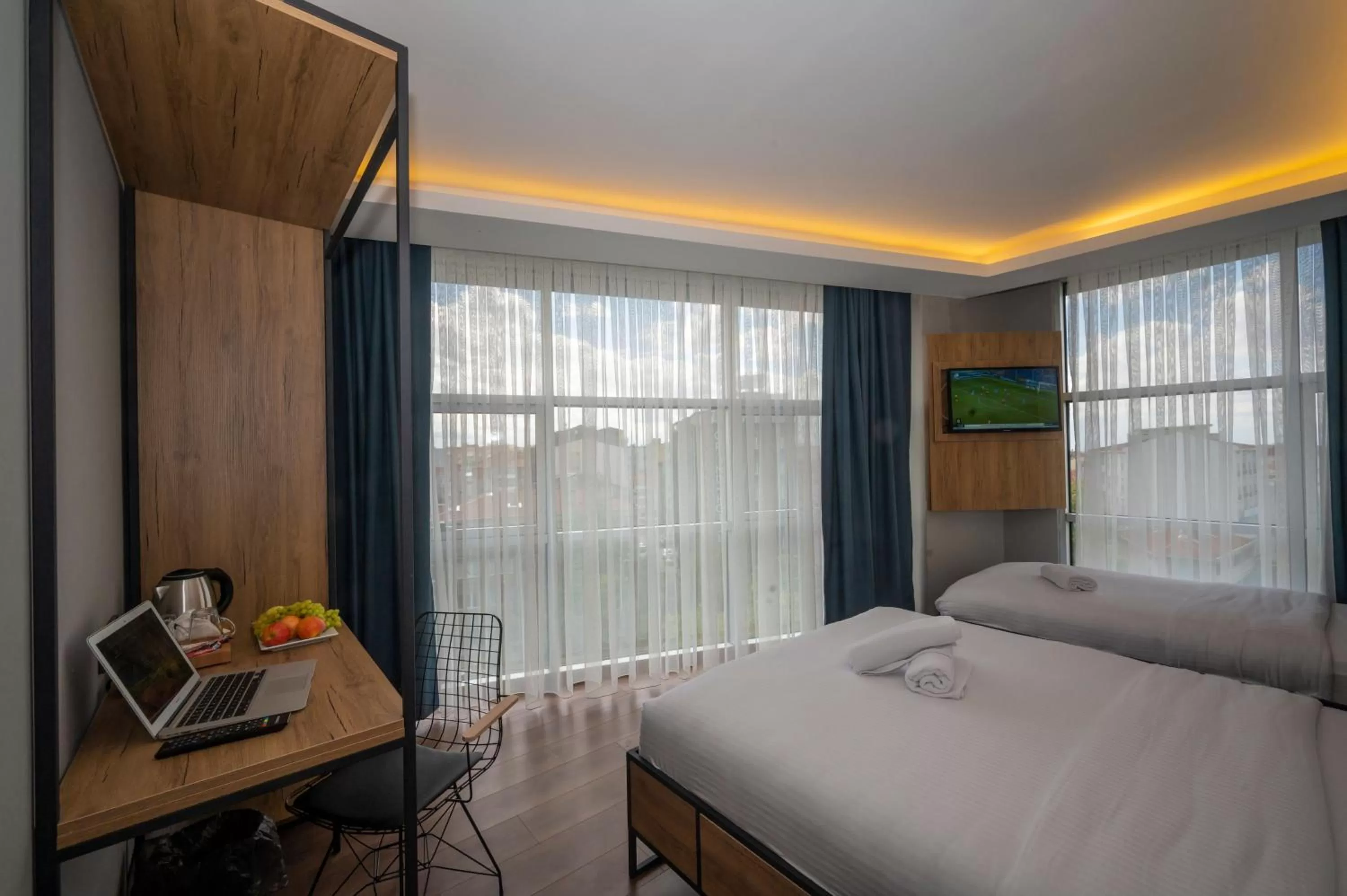 Photo of the whole room, Bed in Çorlu Dem Hotel