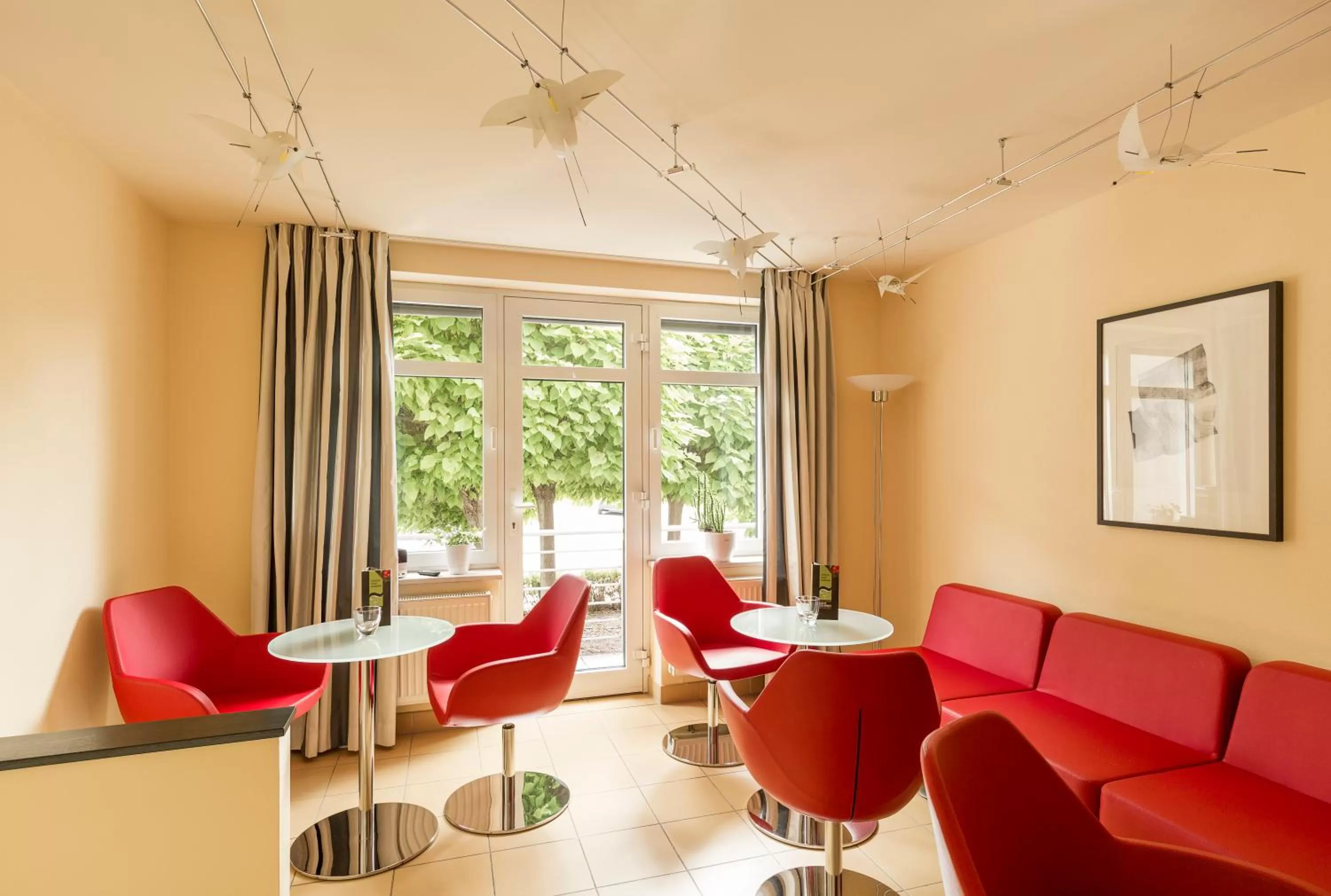 Lounge or bar in Hotel Am Weberplatz