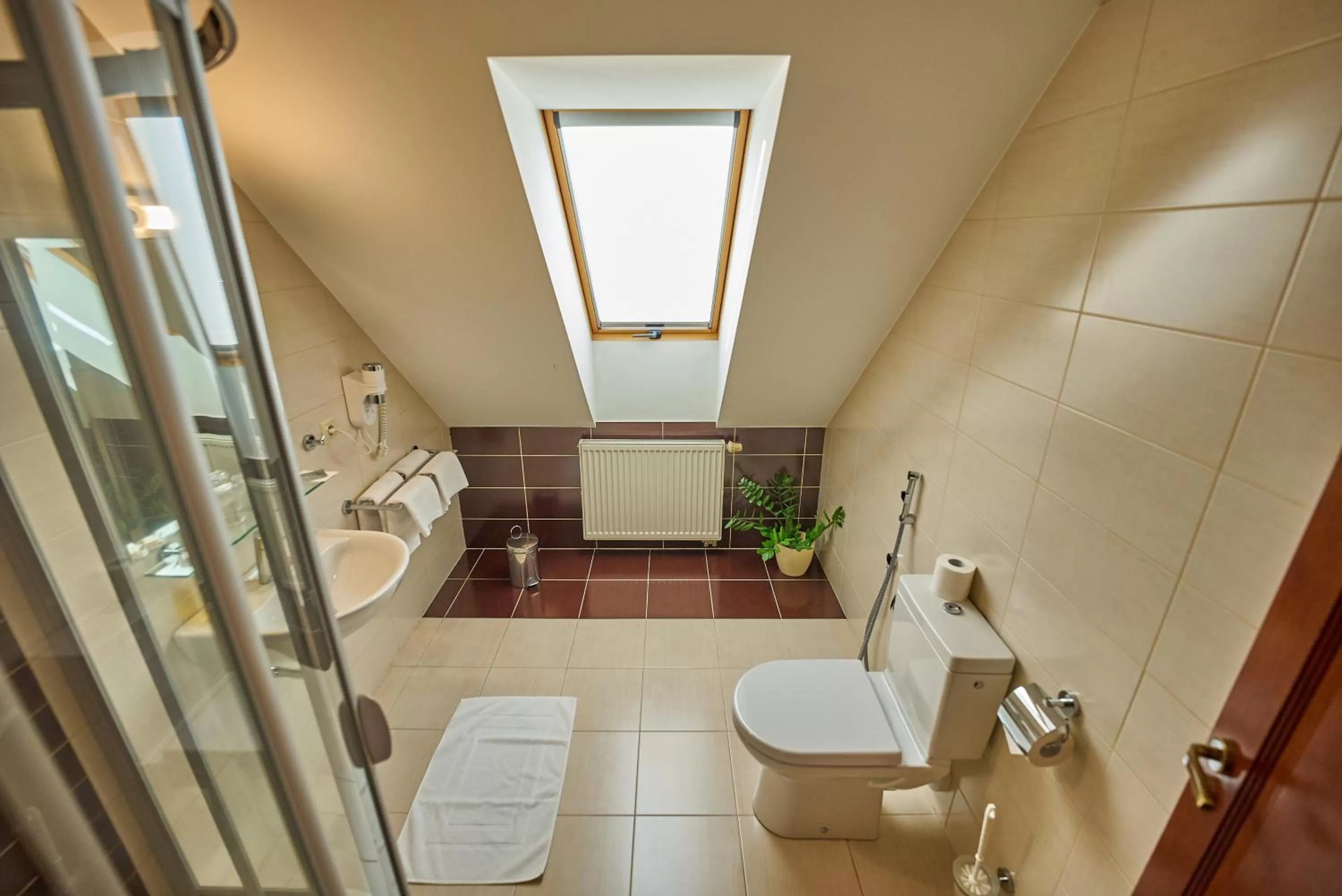 Bathroom in Pension & Restaurant PATRIOT Trnava