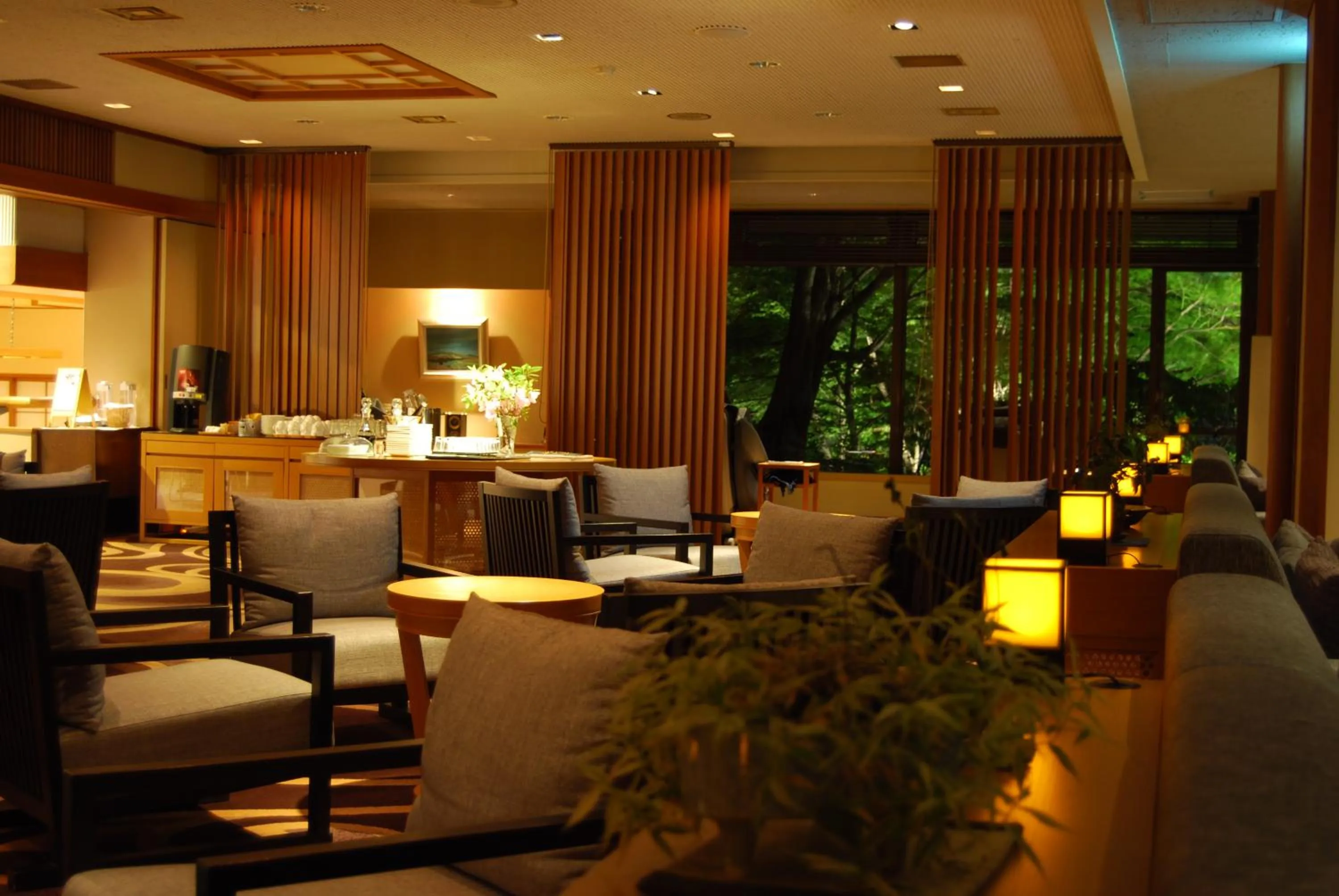 Lounge or bar in Nasu Onsen Sanraku