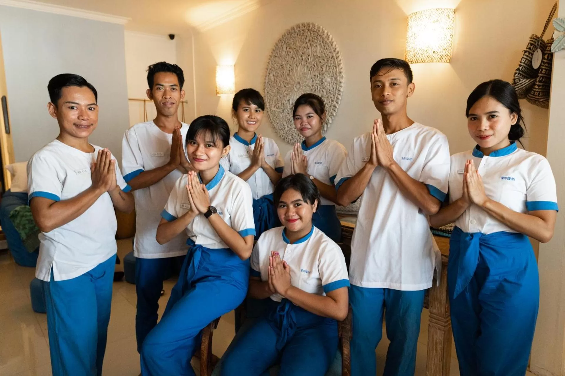 Staff in Scallywags Resort