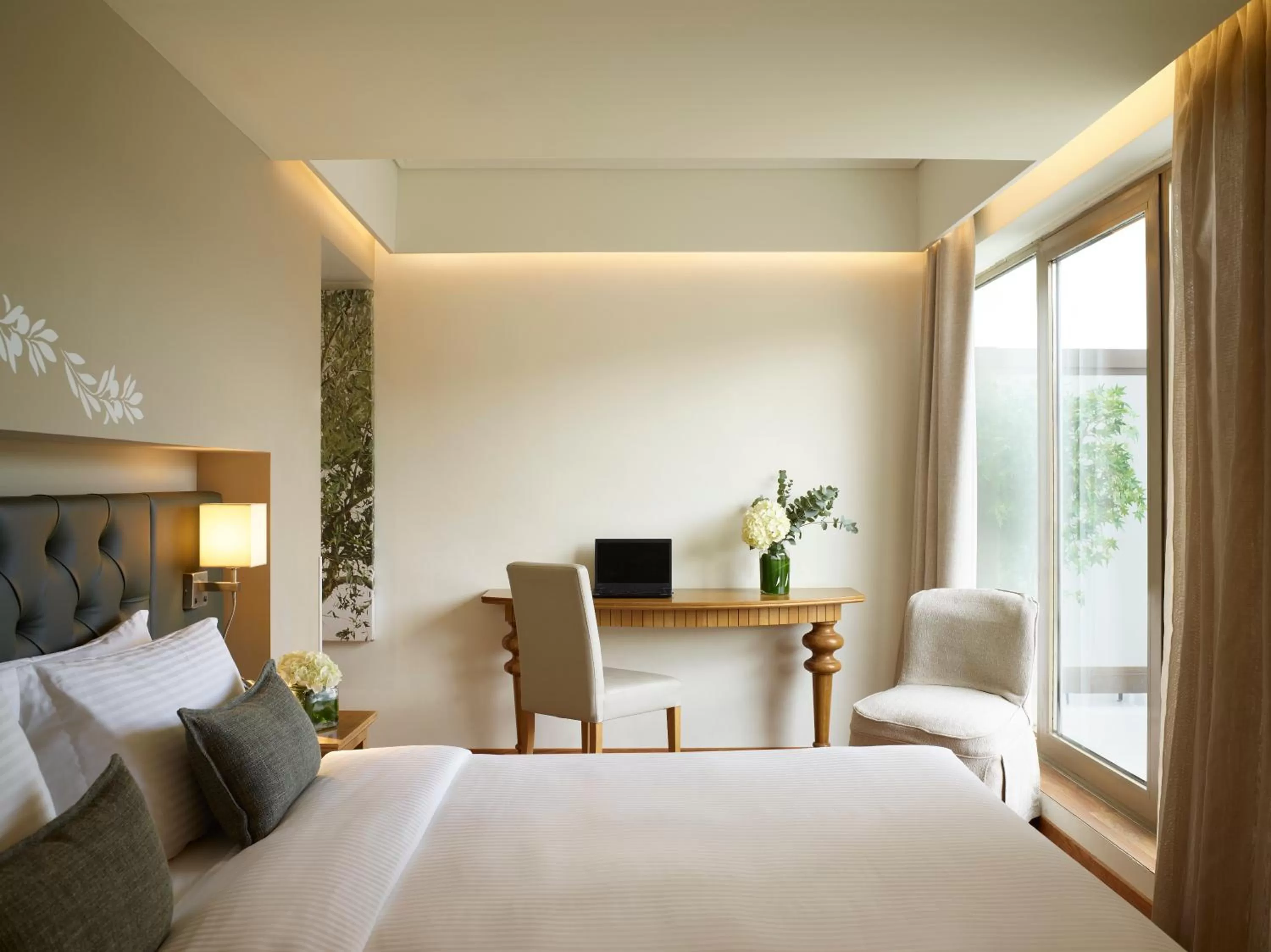 Bed in Titania Hotel