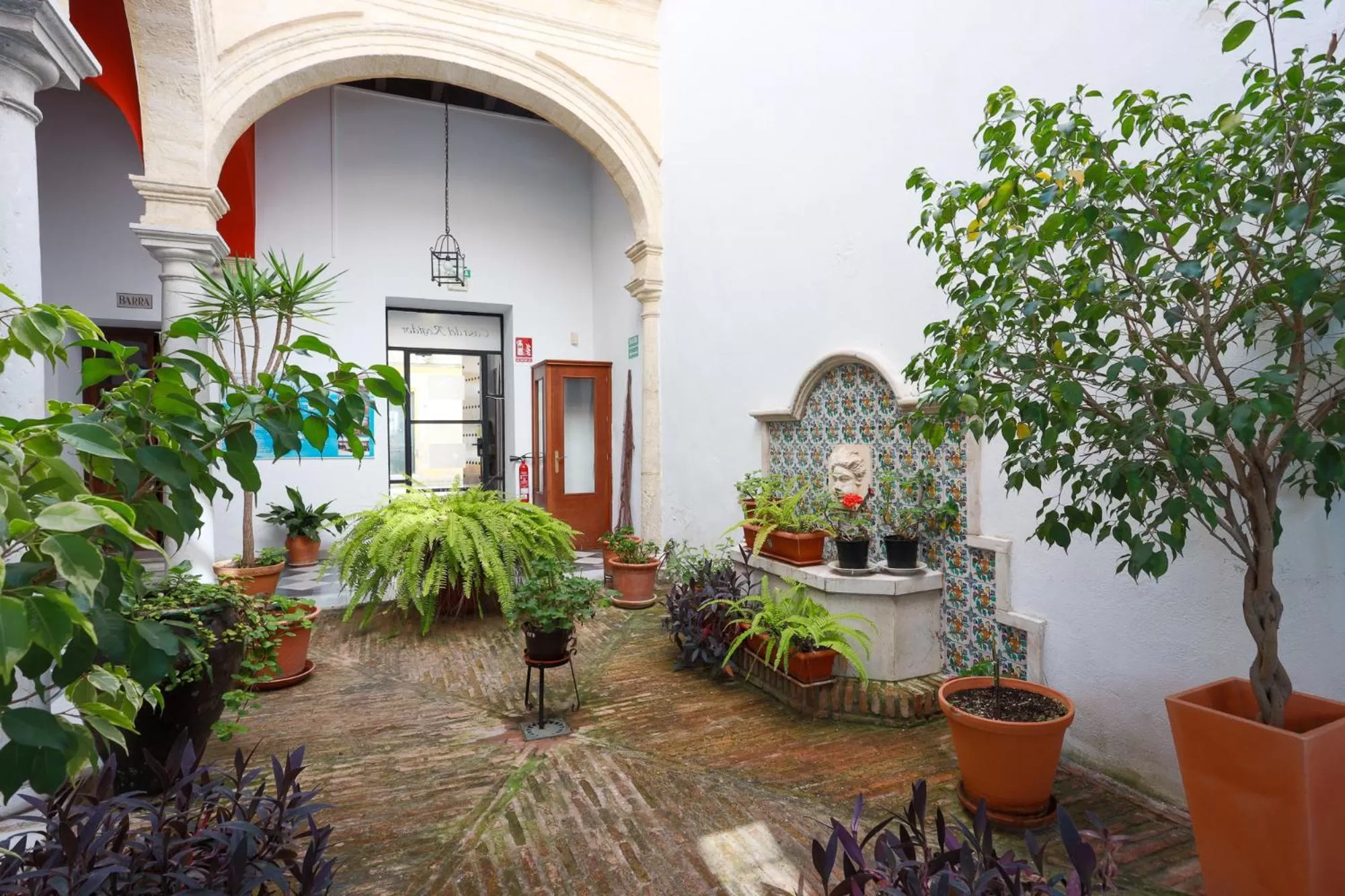 Garden in Casa del Regidor