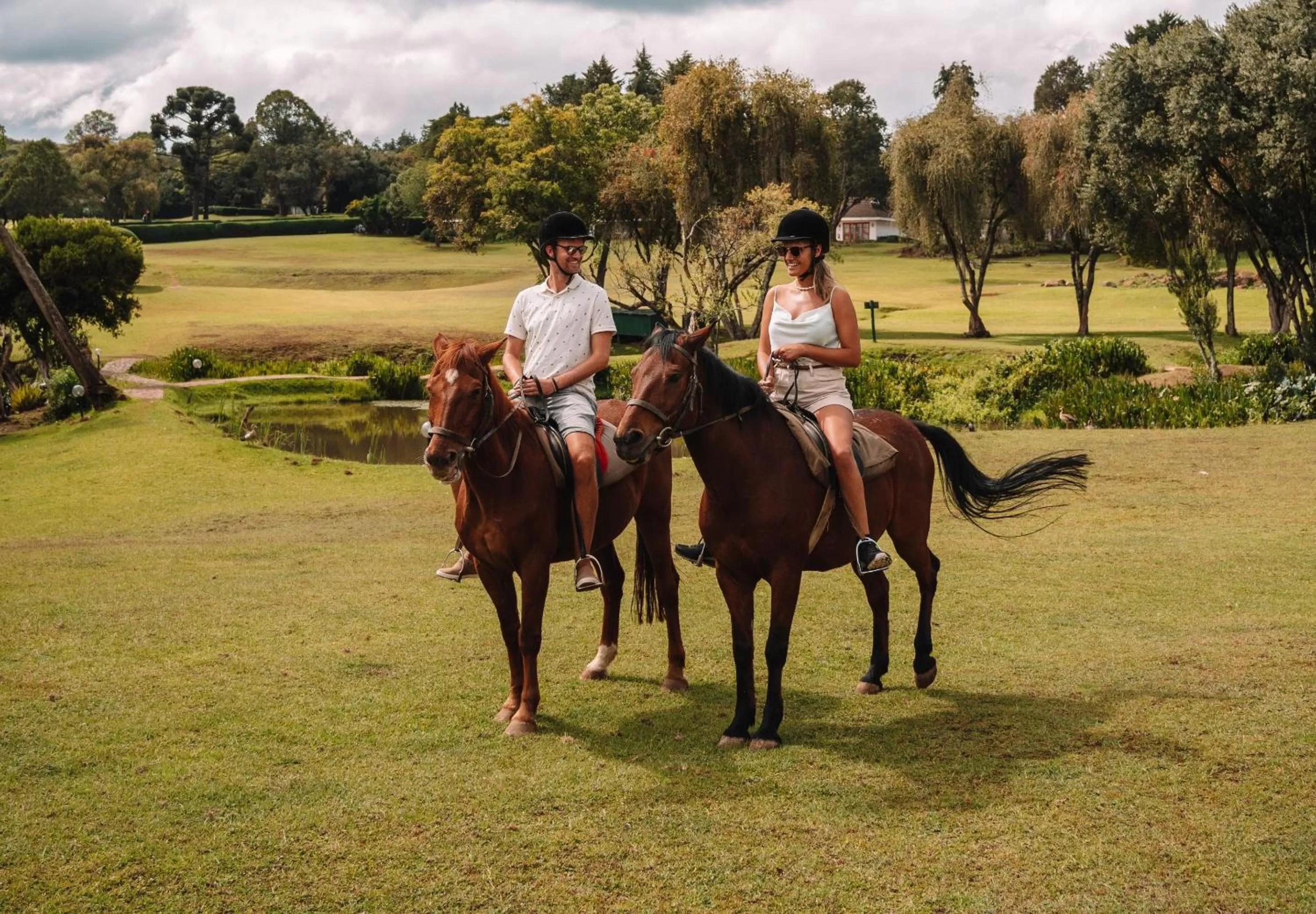 Horse-riding in Fairmont Mount Kenya Safari Club