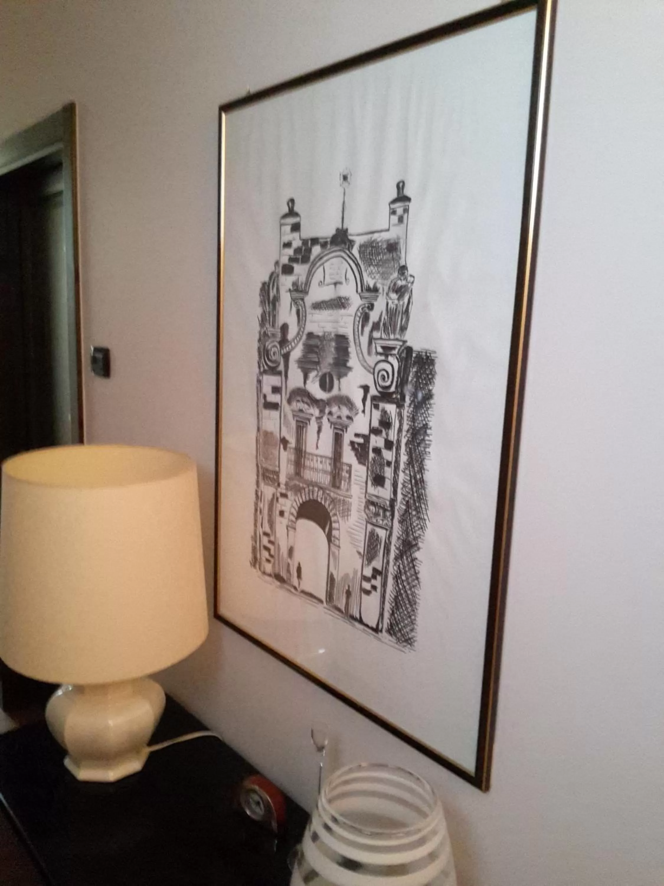 Decorative detail in Villa Genny