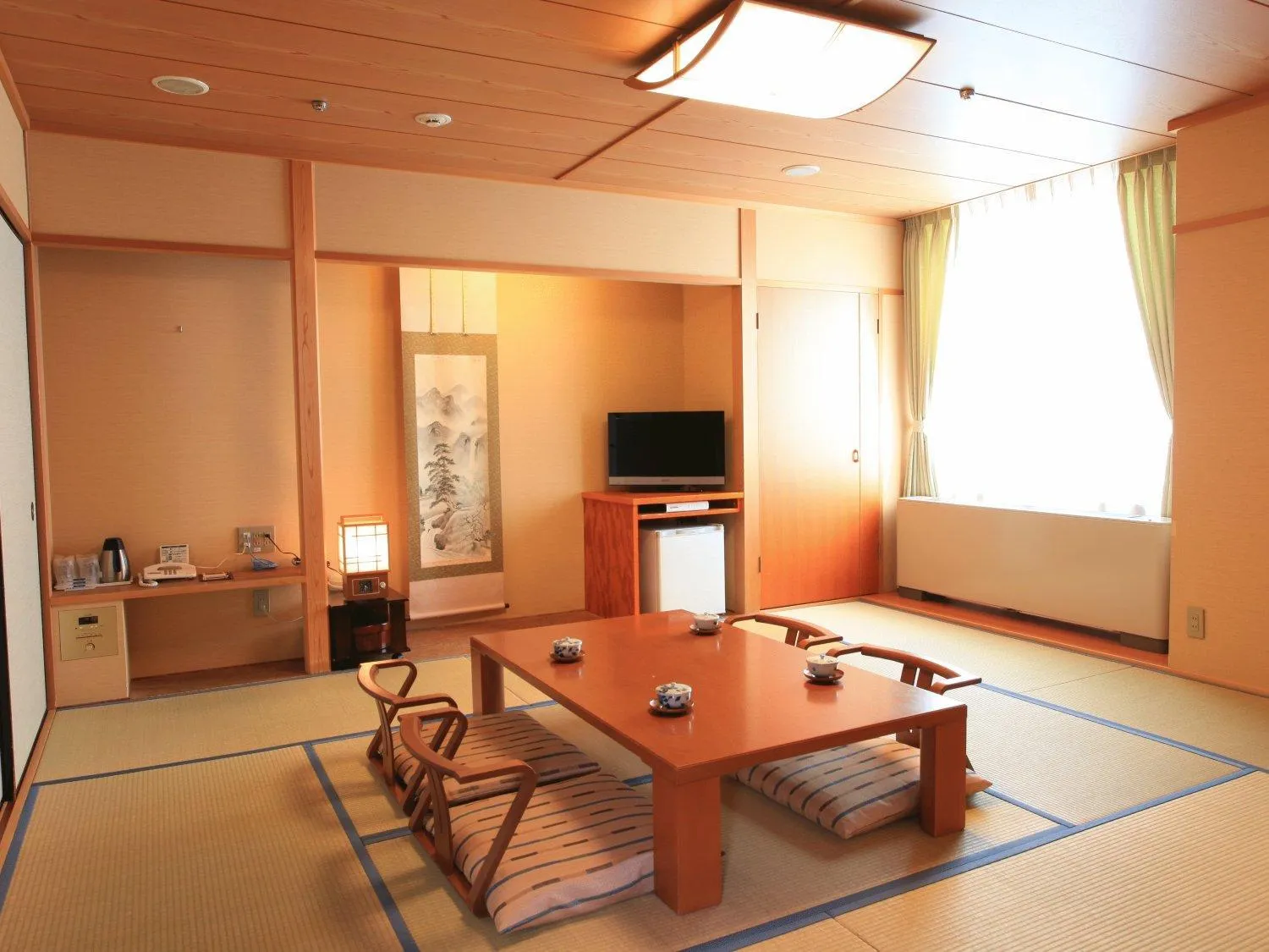 Living room in Hiroshima City Bunka Koryu Kaikan