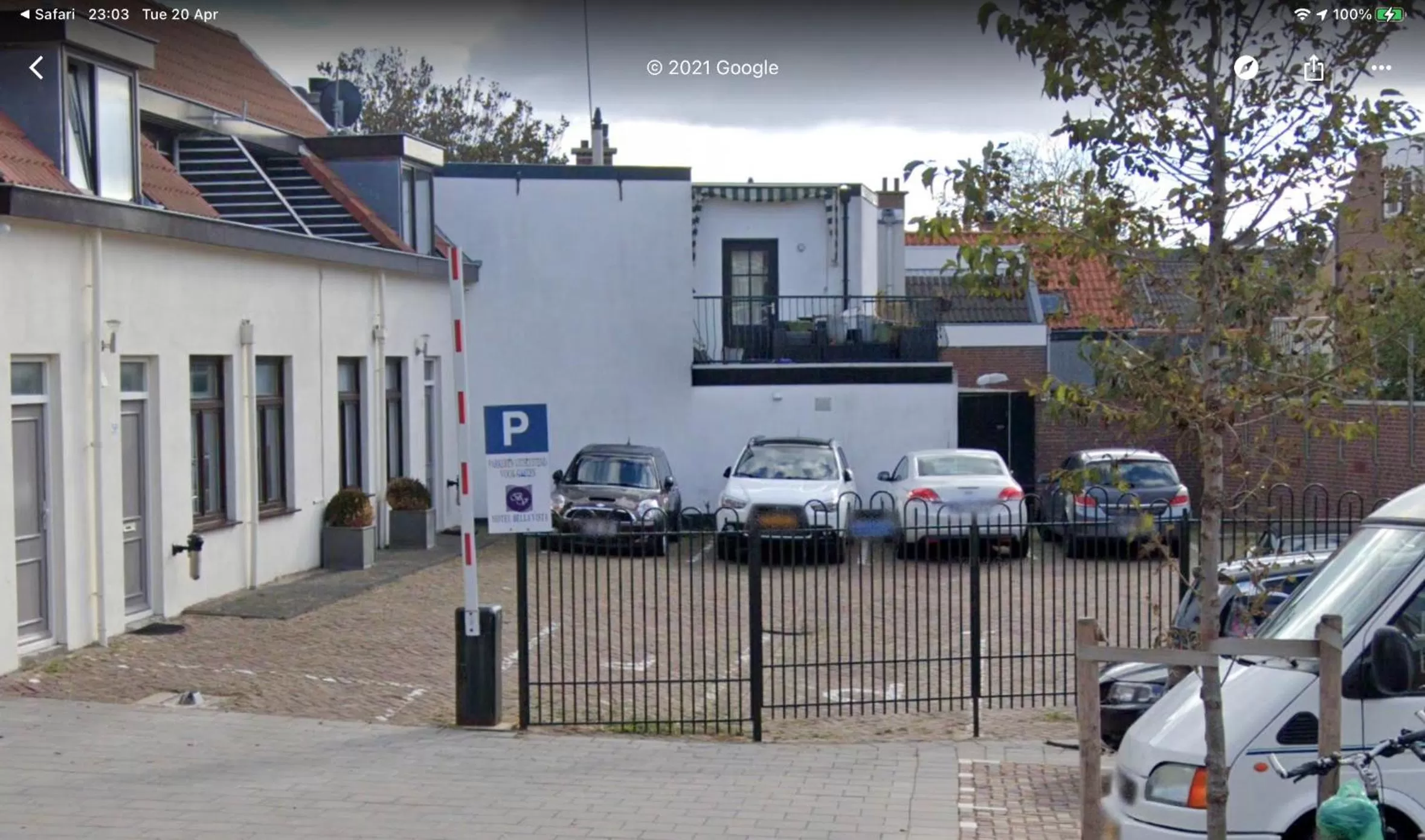 Parking in Hotel Poseidon