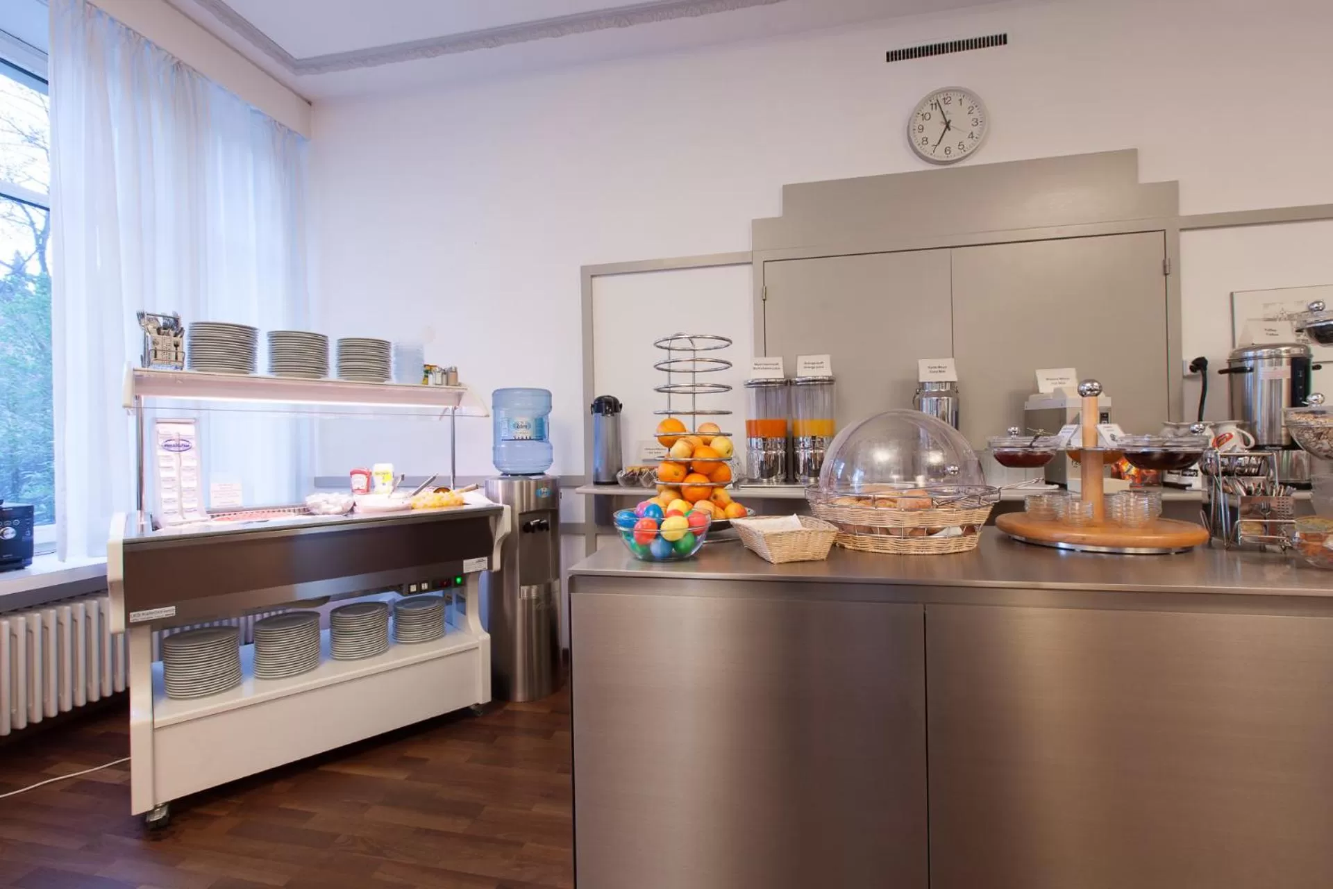 Continental breakfast in Hotel Alpha