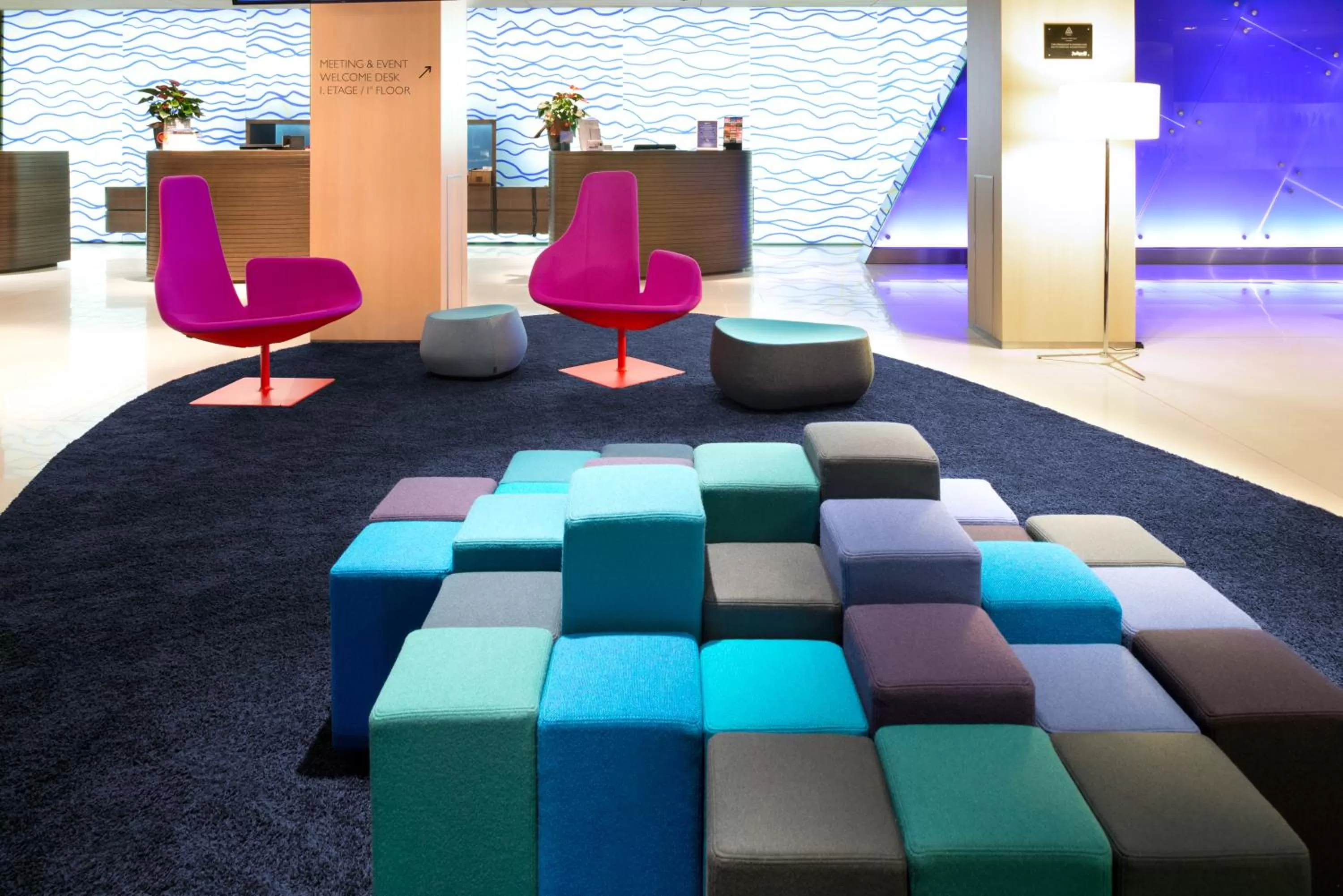 Lobby or reception in Radisson Blu Hotel, Lucerne