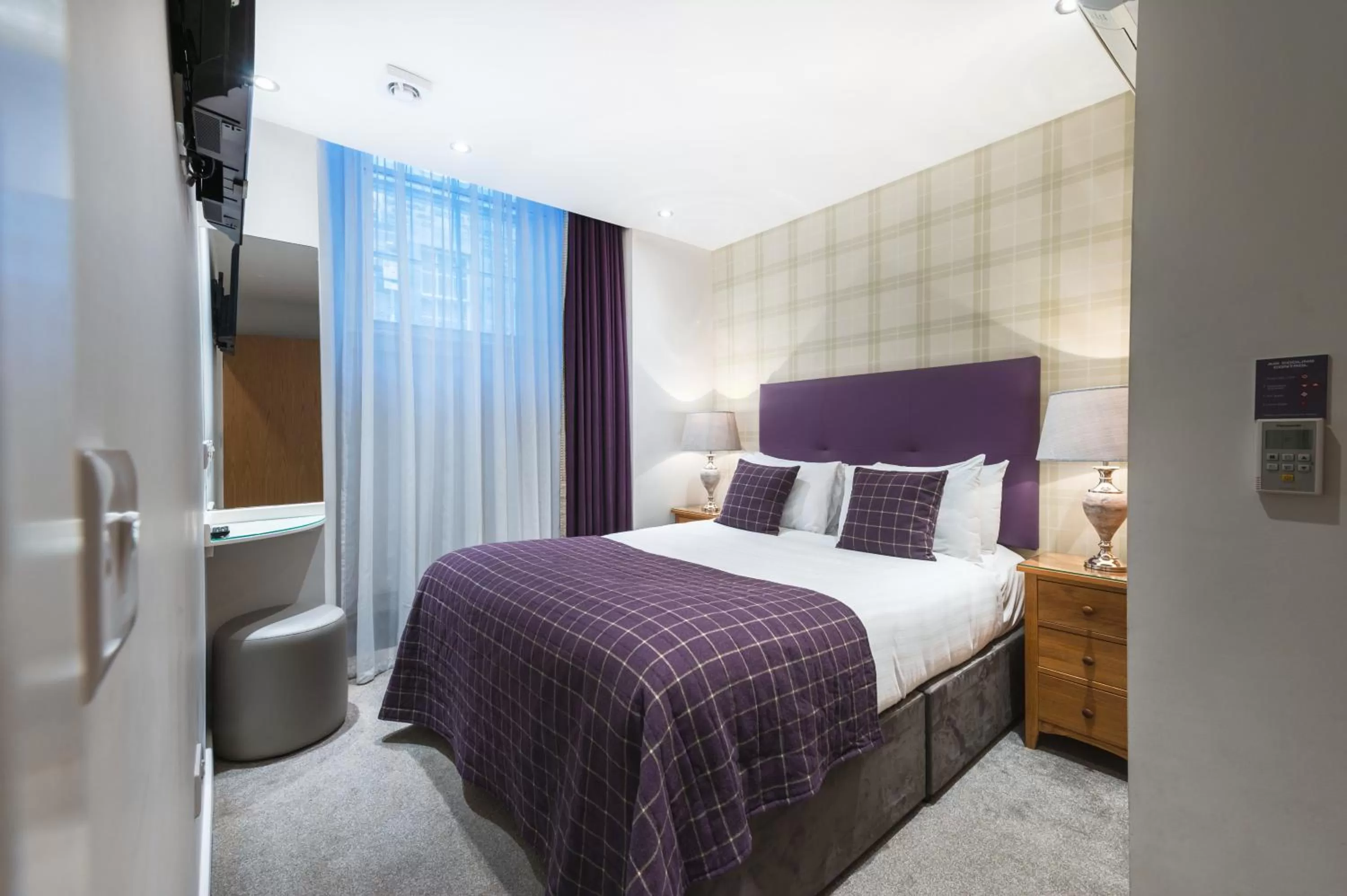 Bed in Braid Apartments by Mansley