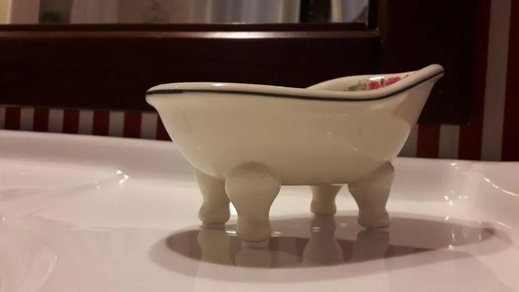 Decorative detail, Bathroom in B&b Silvana