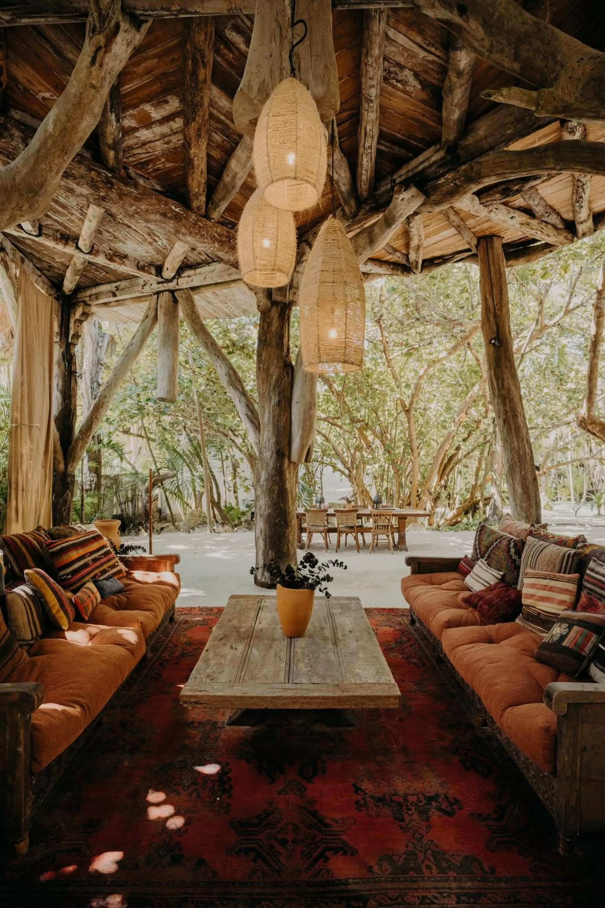 Seating Area in Ether Tulum