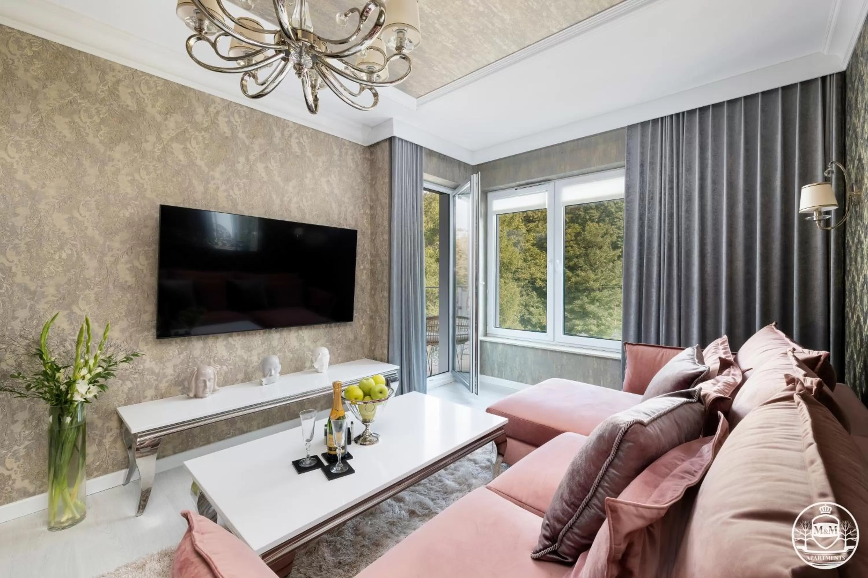 TV and multimedia, Lounge/Bar in Nadmorskie Tarasy - Apartments M&M